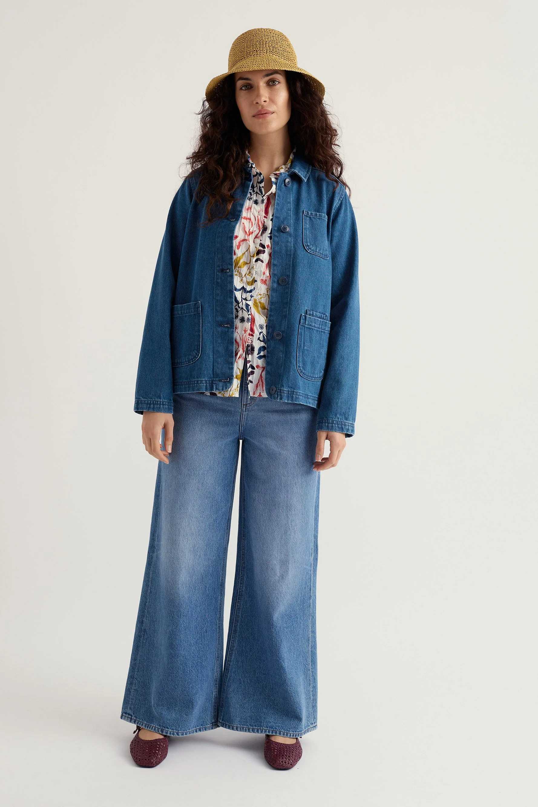 Reading Rocks Denim Jacket - Mid Wash - Image 4