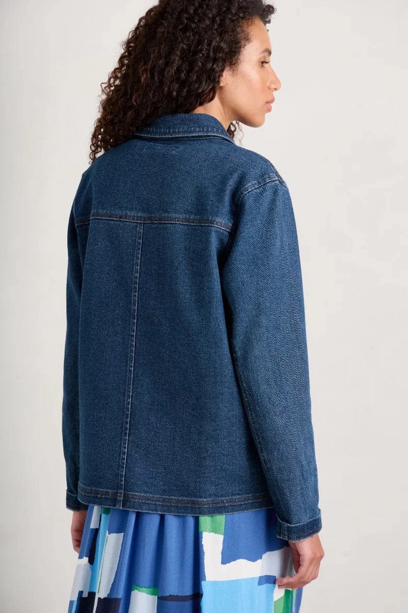 Reading Rocks Jacket - Mid Indigo Wash - Image 3