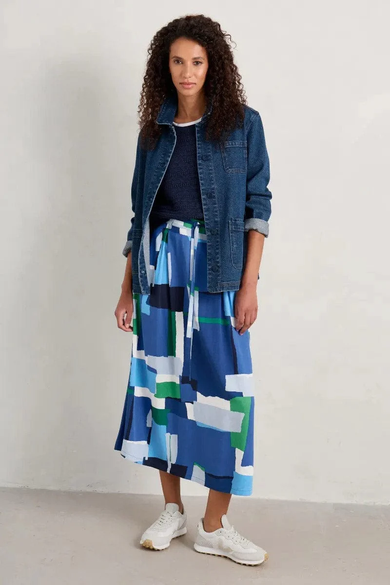 Reading Rocks Jacket - Mid Indigo Wash - Image 4