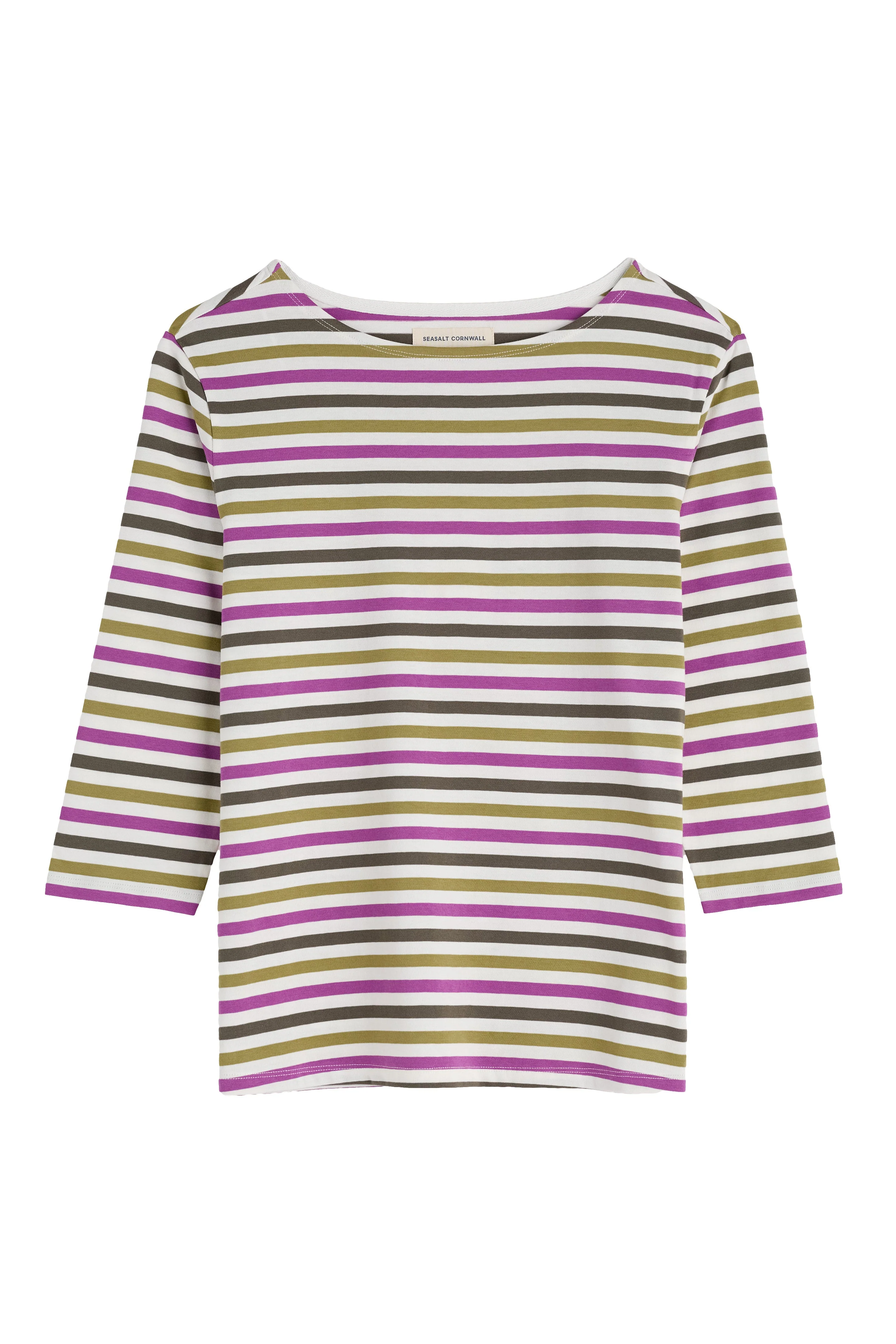 Sailor Organic Cotton Jersey Top - Tri Mini Cornish Fennel