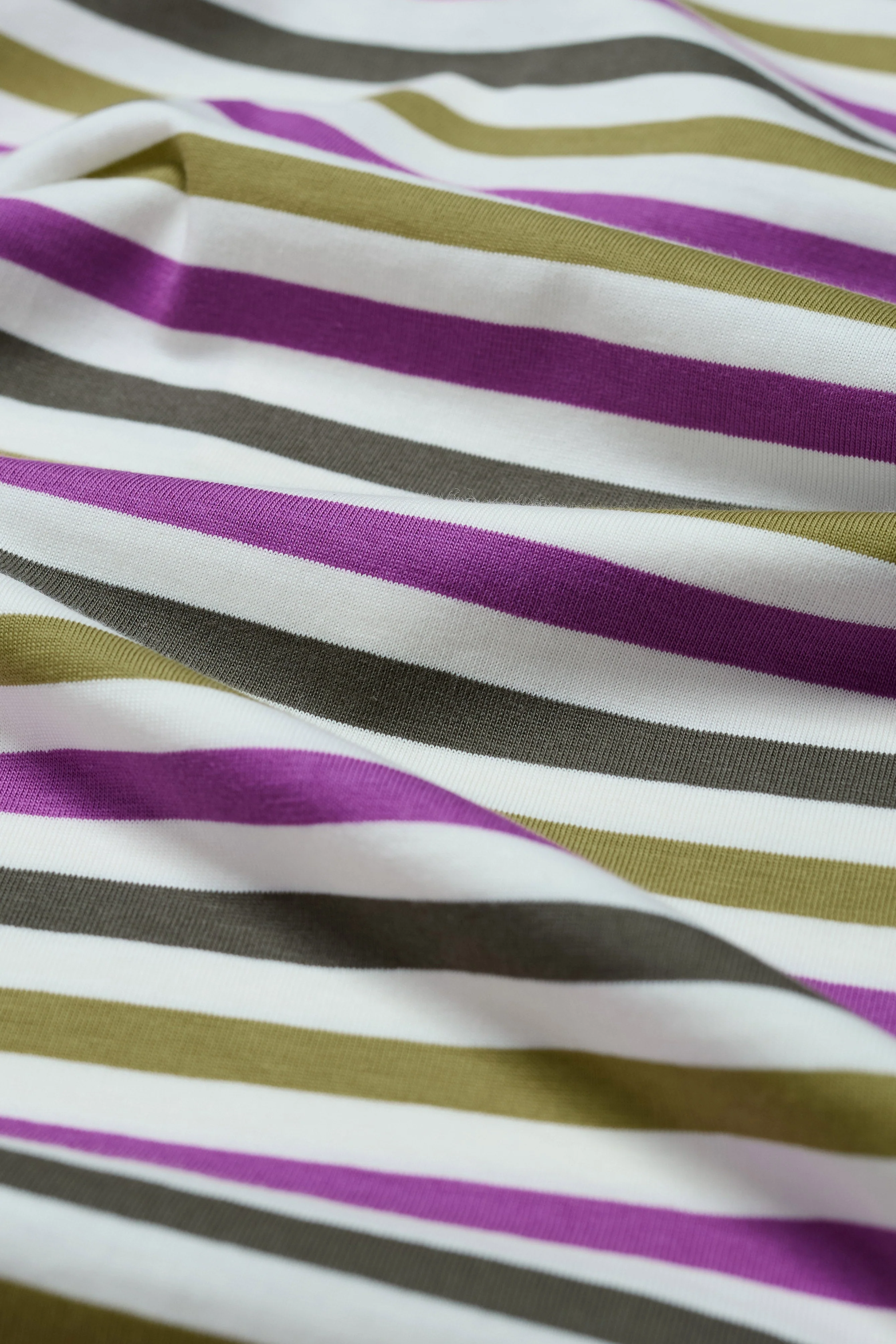 Sailor Organic Cotton Jersey Top - Tri Mini Cornish Fennel - Image 5
