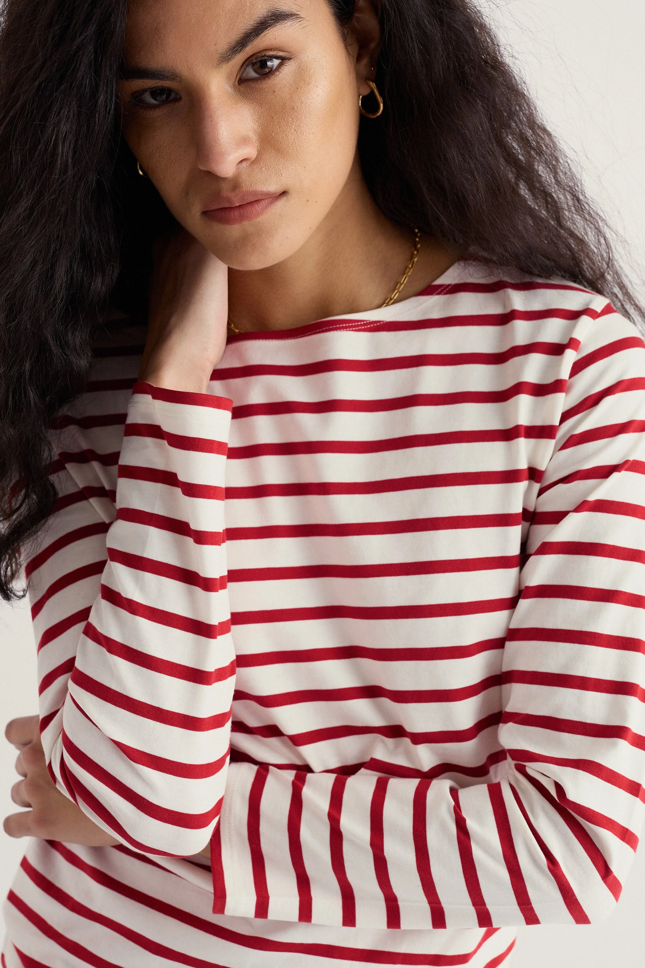 Sailor Shirt - Breton Deep Rust - Image 7