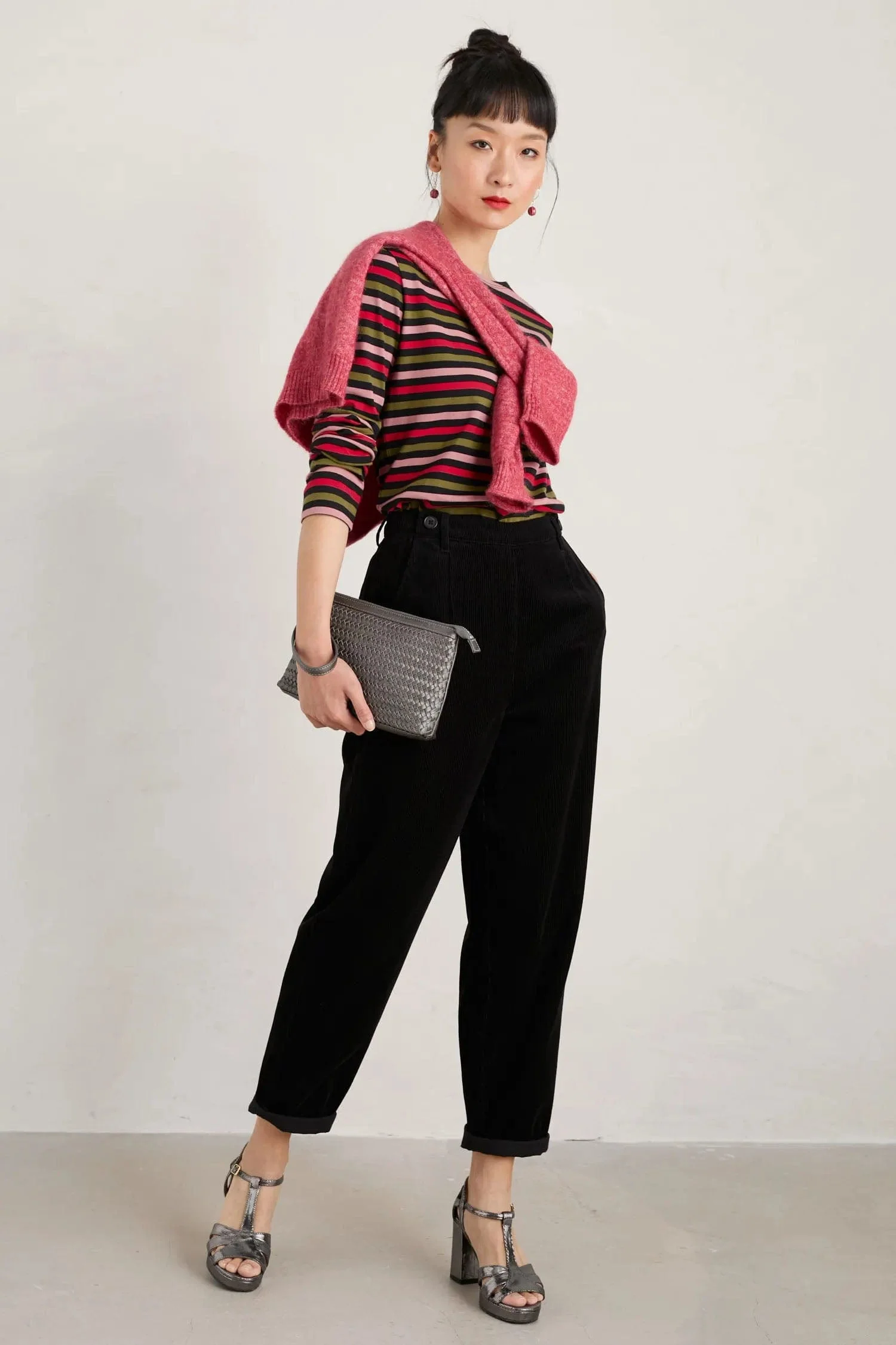Sailor Shirt - Tri Mini Cornish Onyx Carmine - Image 4