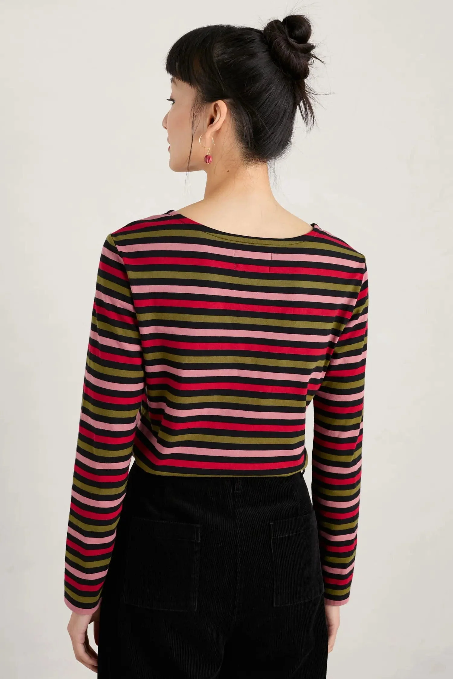 Sailor Shirt - Tri Mini Cornish Onyx Carmine - Image 5