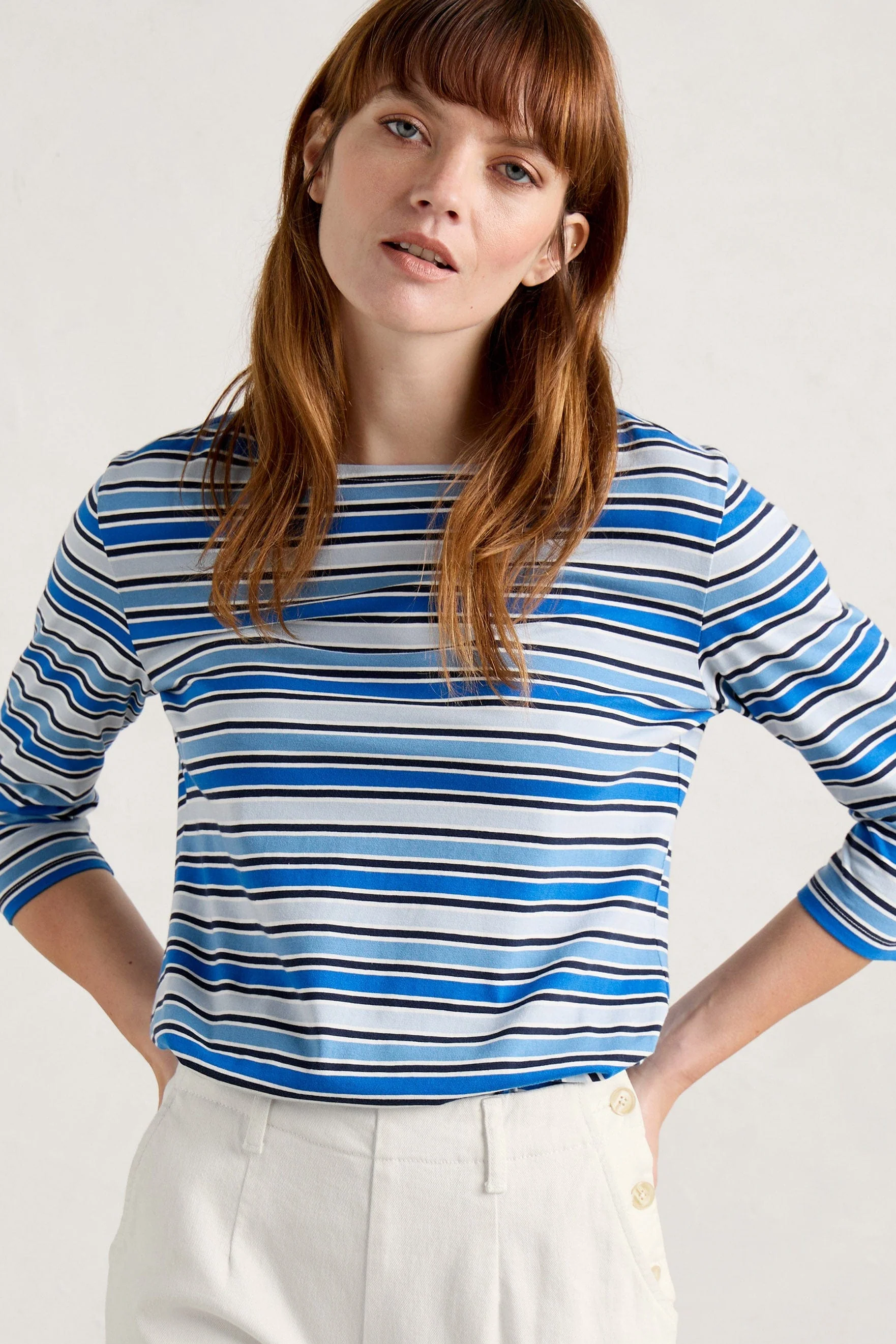 Sailor Top -  Odessa Chalk Blue Fog - Image 2