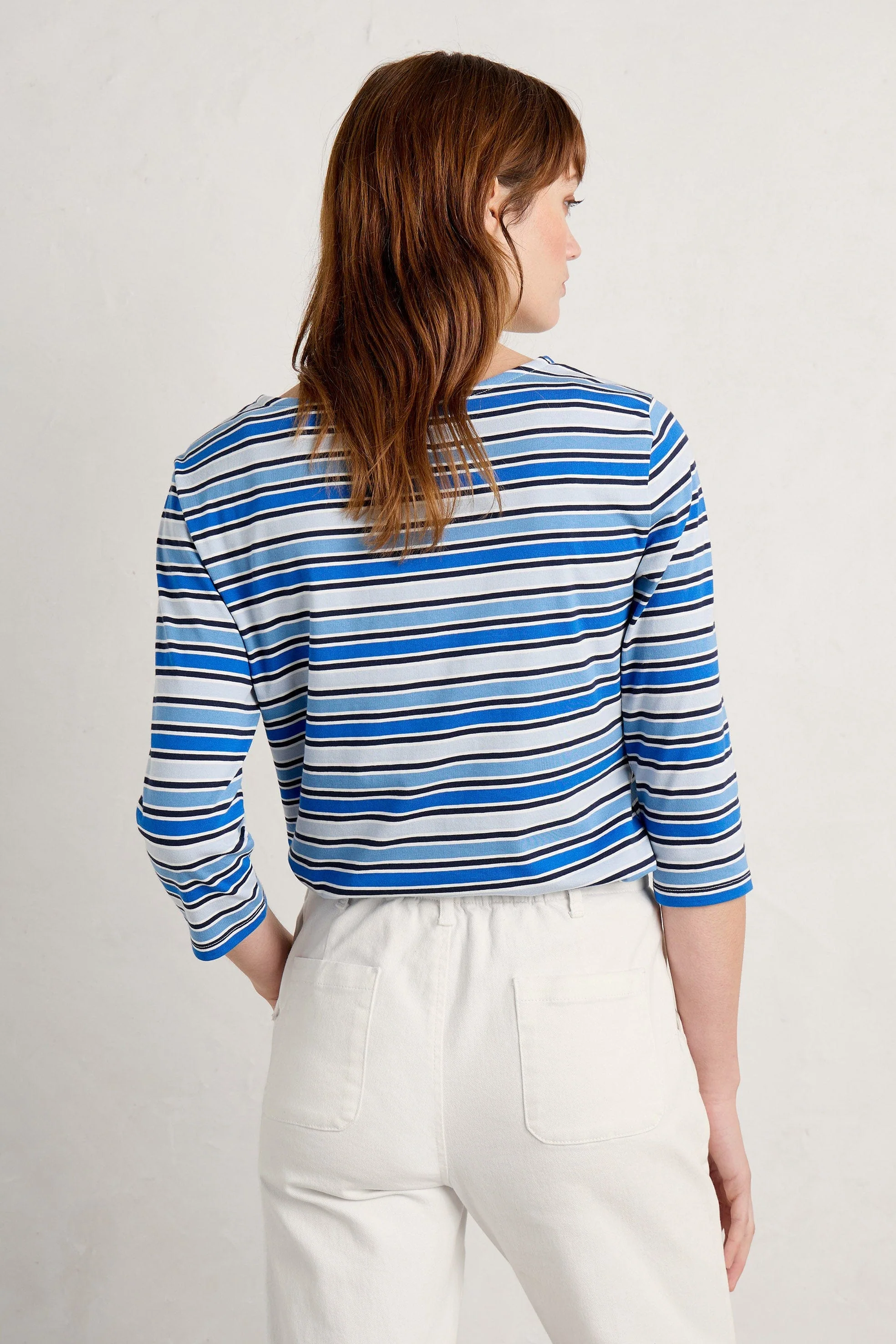 Sailor Top -  Odessa Chalk Blue Fog - Image 3