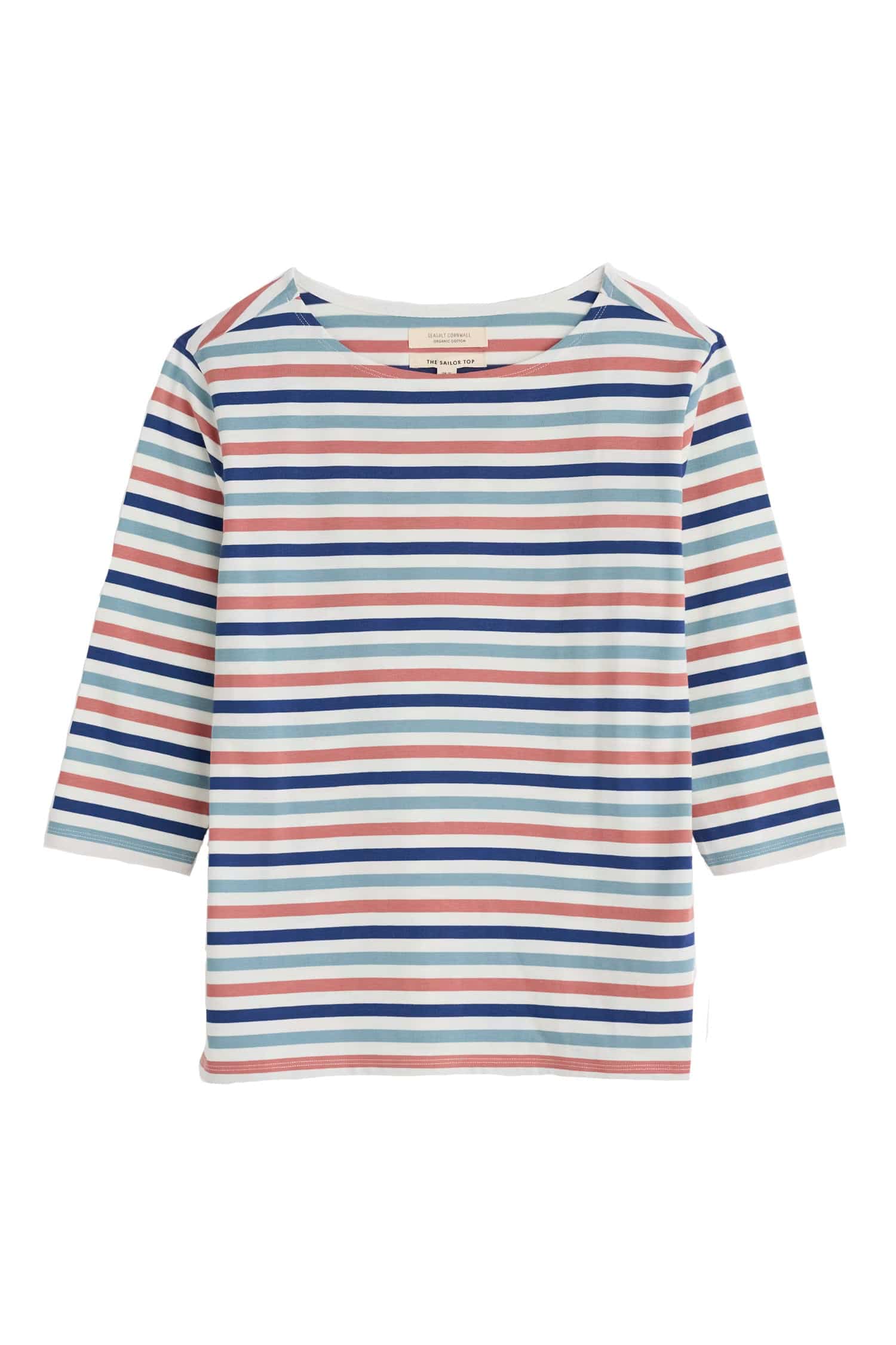 Sailor Top - Tri Mini Cornish Chalk Rose Dew