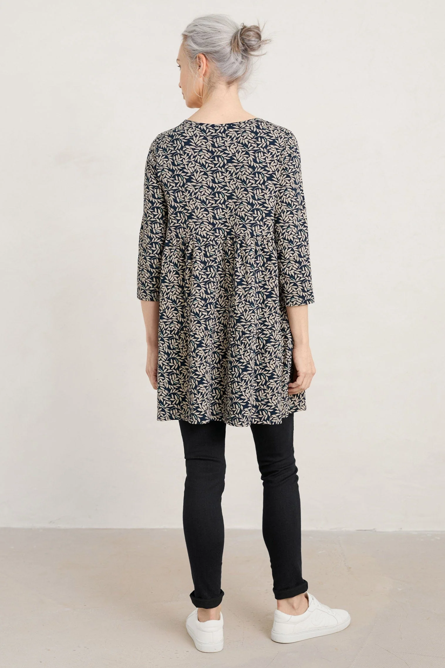Salt Sands Tunic - Fish Swirl Maritime - Image 4