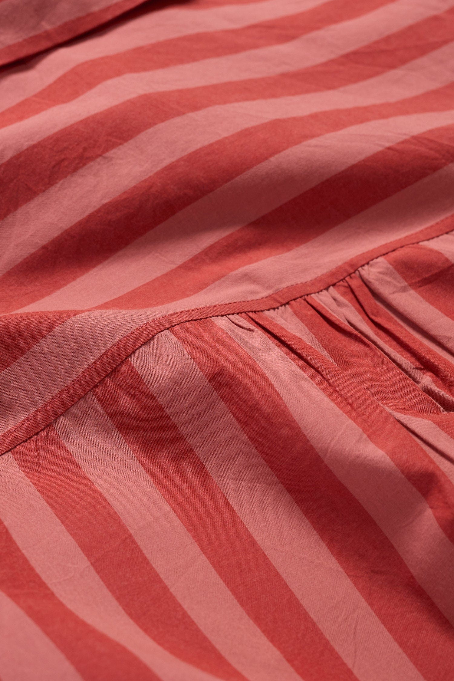 Sea Path Shirt - Scallion Stripe Dark Cinnamon - Image 6