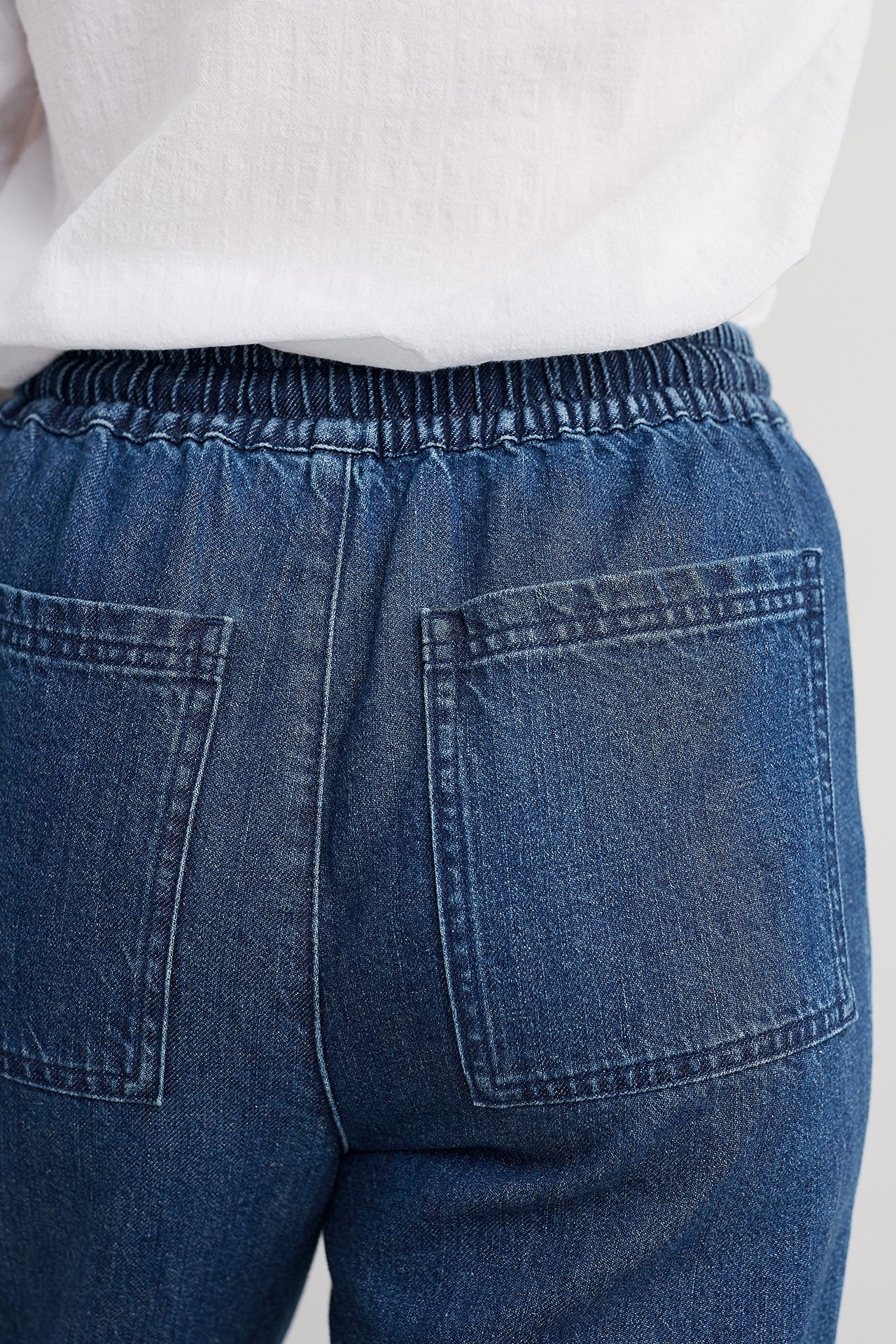 Sholl Trousers - Mid Wash - Image 6