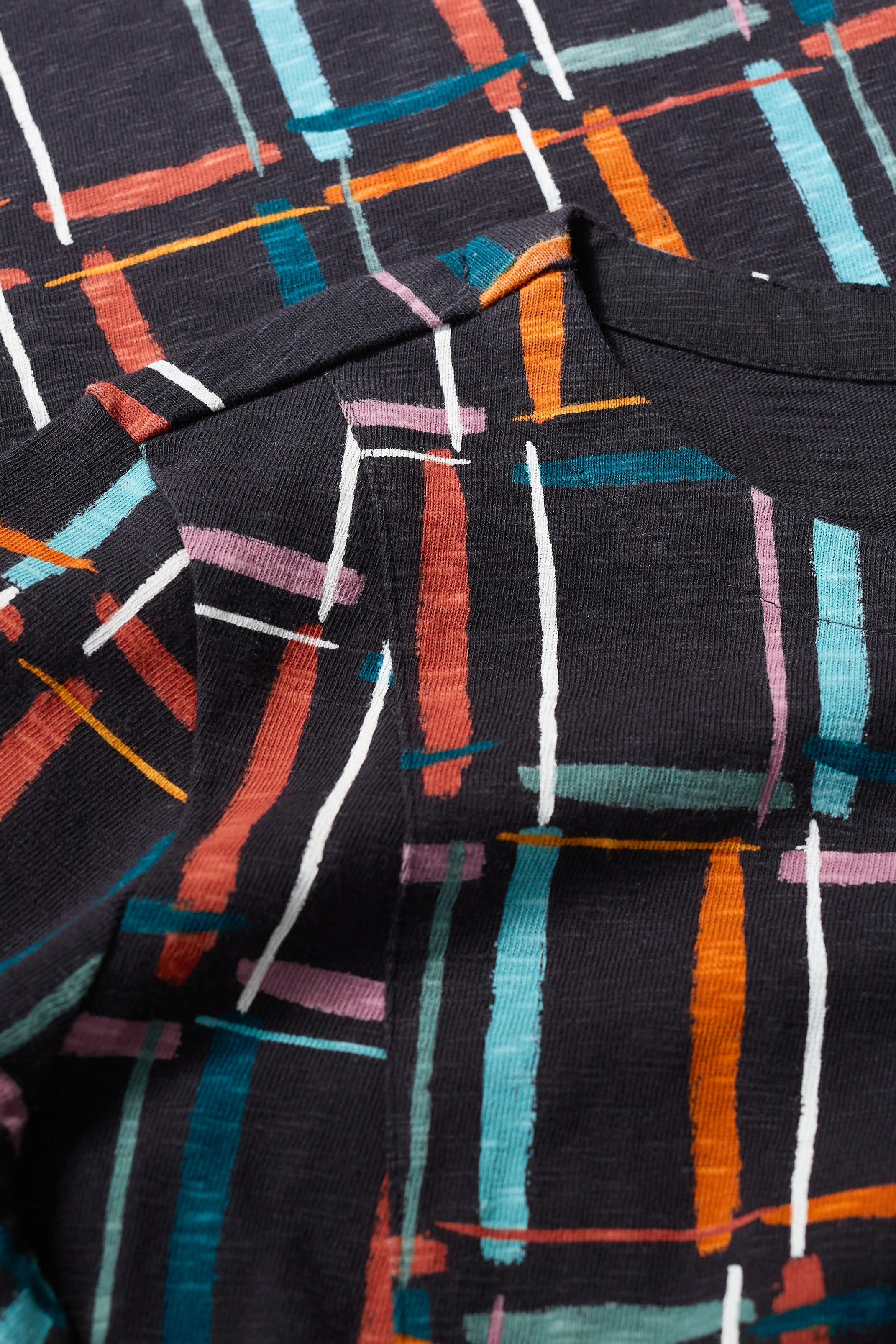 Shore Foraging Tunic - Rock Check Onyx - Image 5
