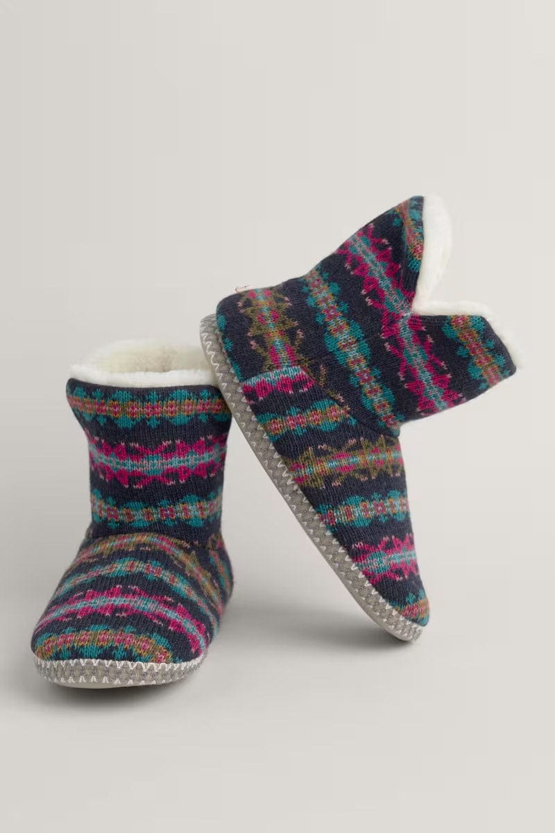 Snooze Slipper Booties - Palace Cove Maritime Multi - Image 2