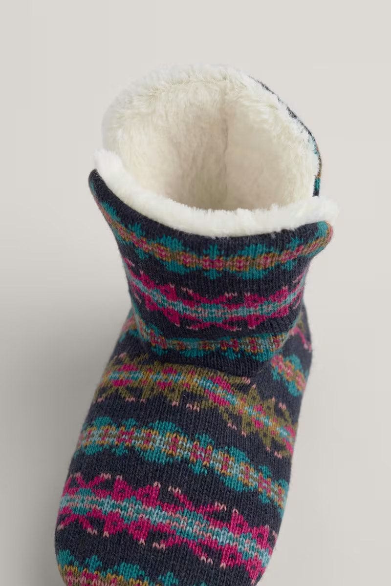 Snooze Slipper Booties - Palace Cove Maritime Multi - Image 4