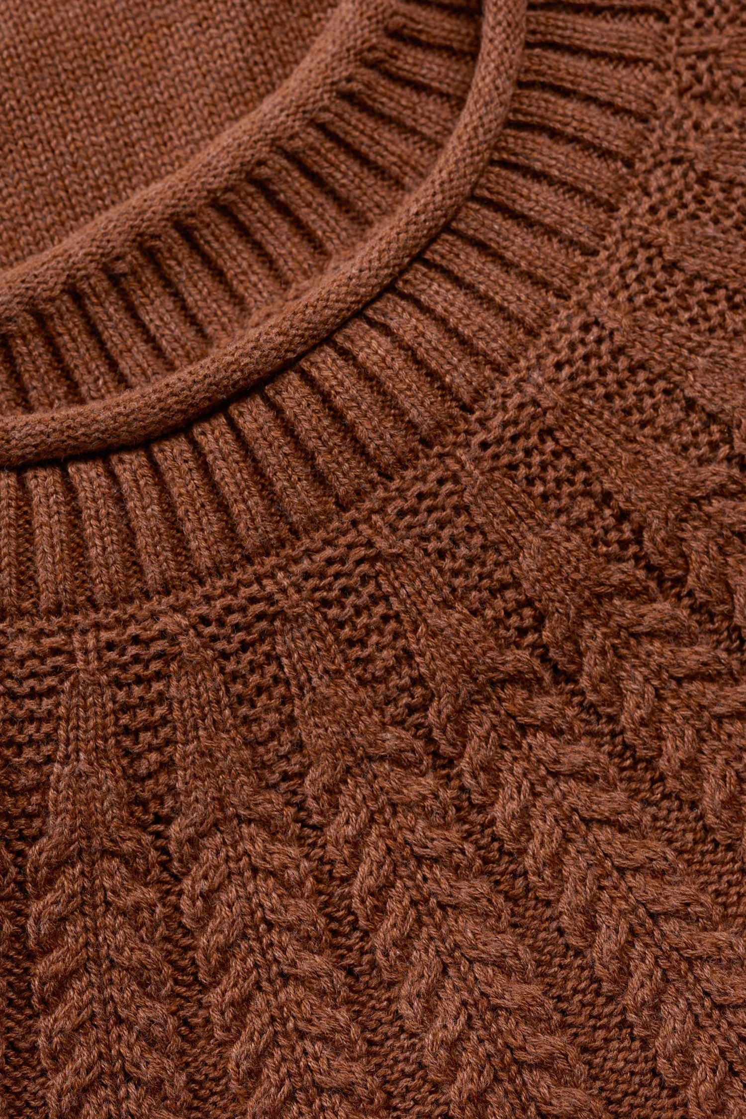 Stone Chat Jumper - Dark Flax - Image 6