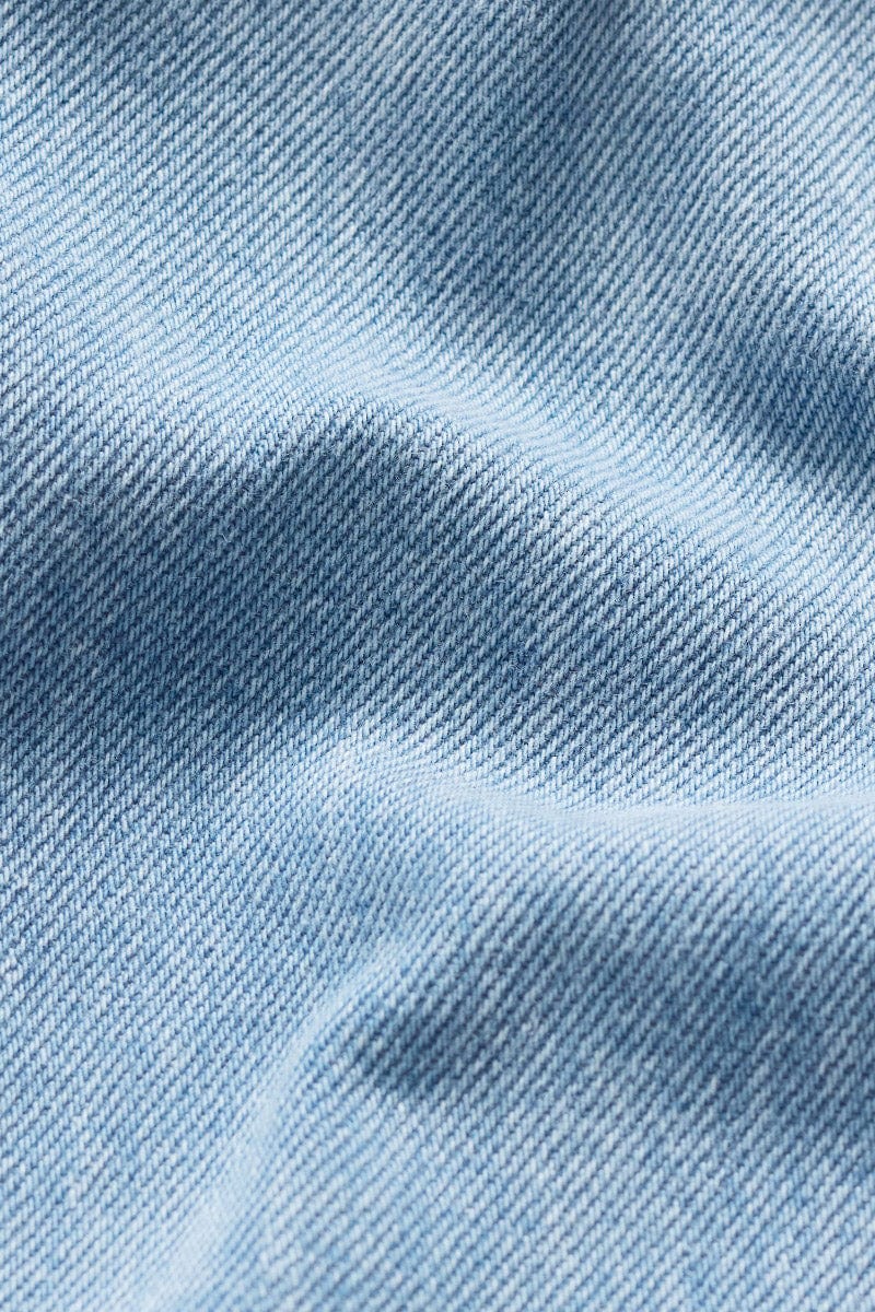 Towan Barrel Leg Jeans - Light Wash High Twist - Image 5