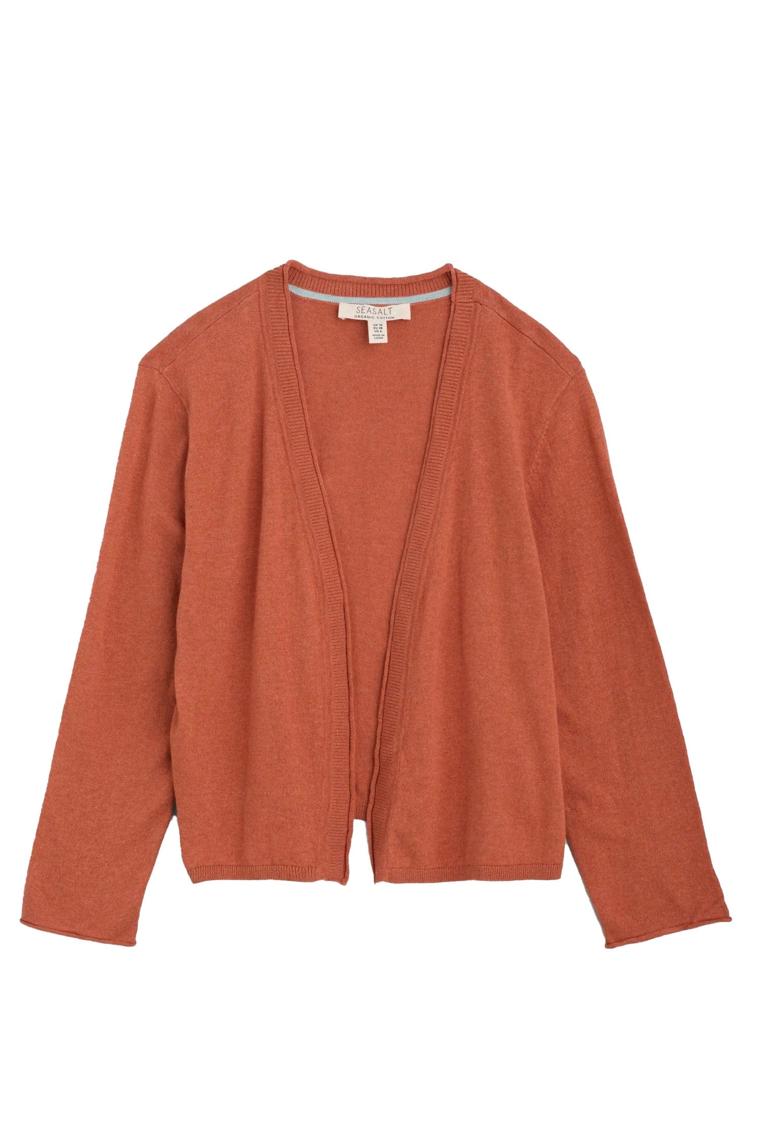 Vanessa Cotton Cardigan - Papaya