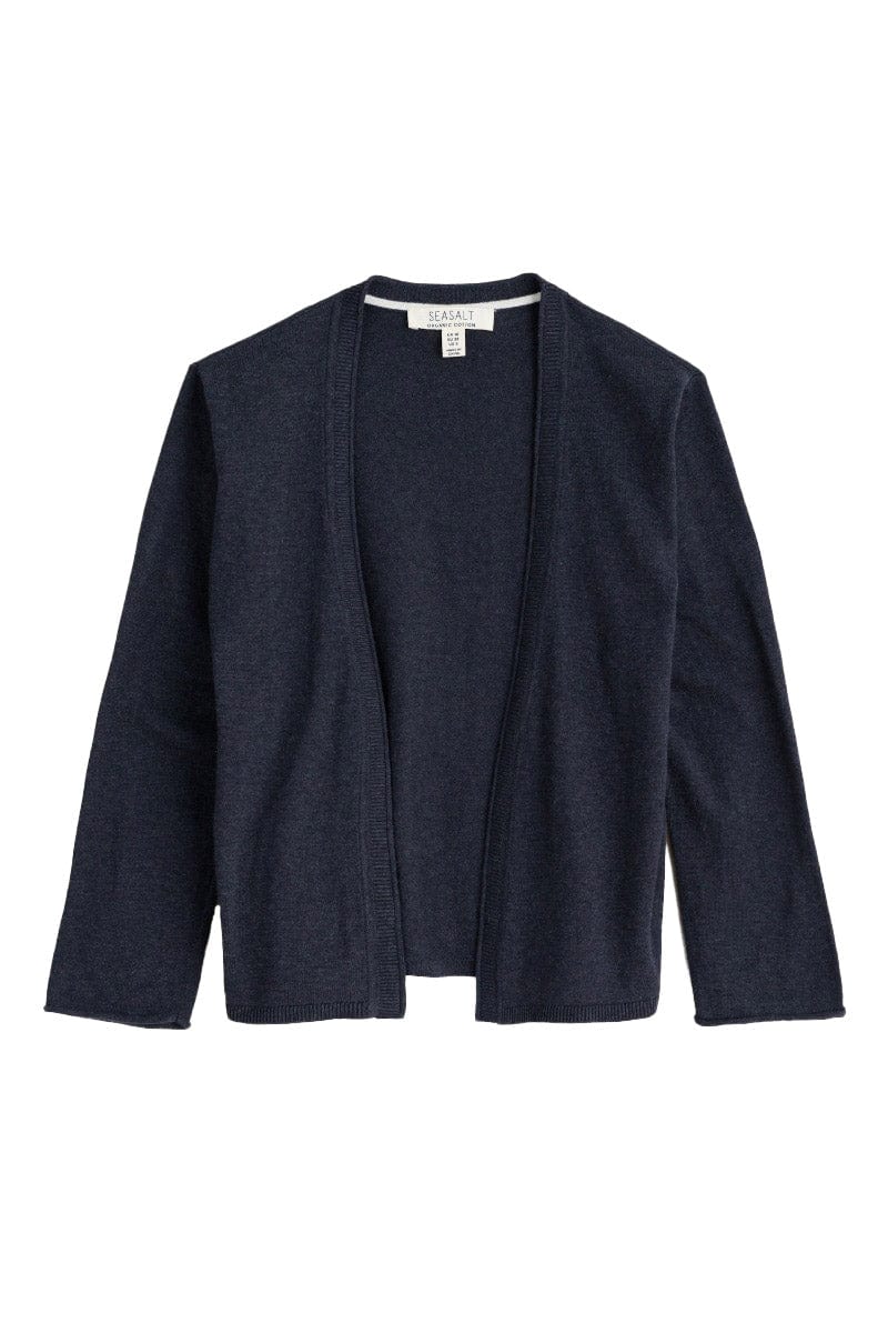 Vanessa Organic Cotton Cardigan - Maritime