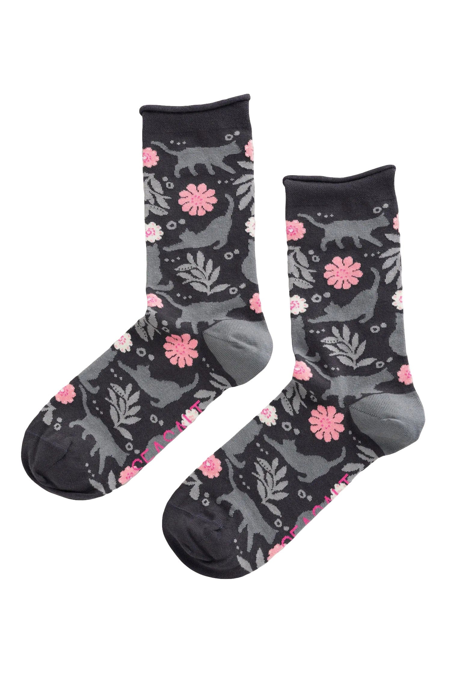 Womens Arty Socks - Campanula Nickel
