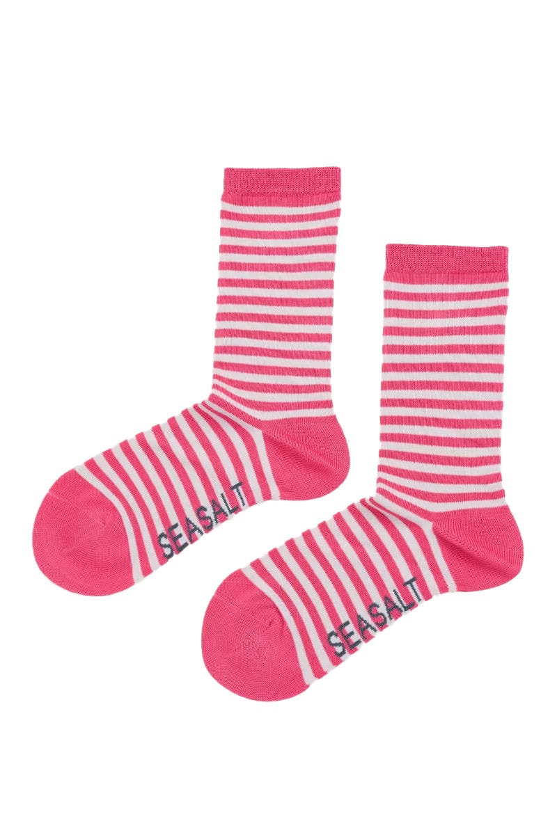Womens Sailor Socks - Weatherboard Light Radish