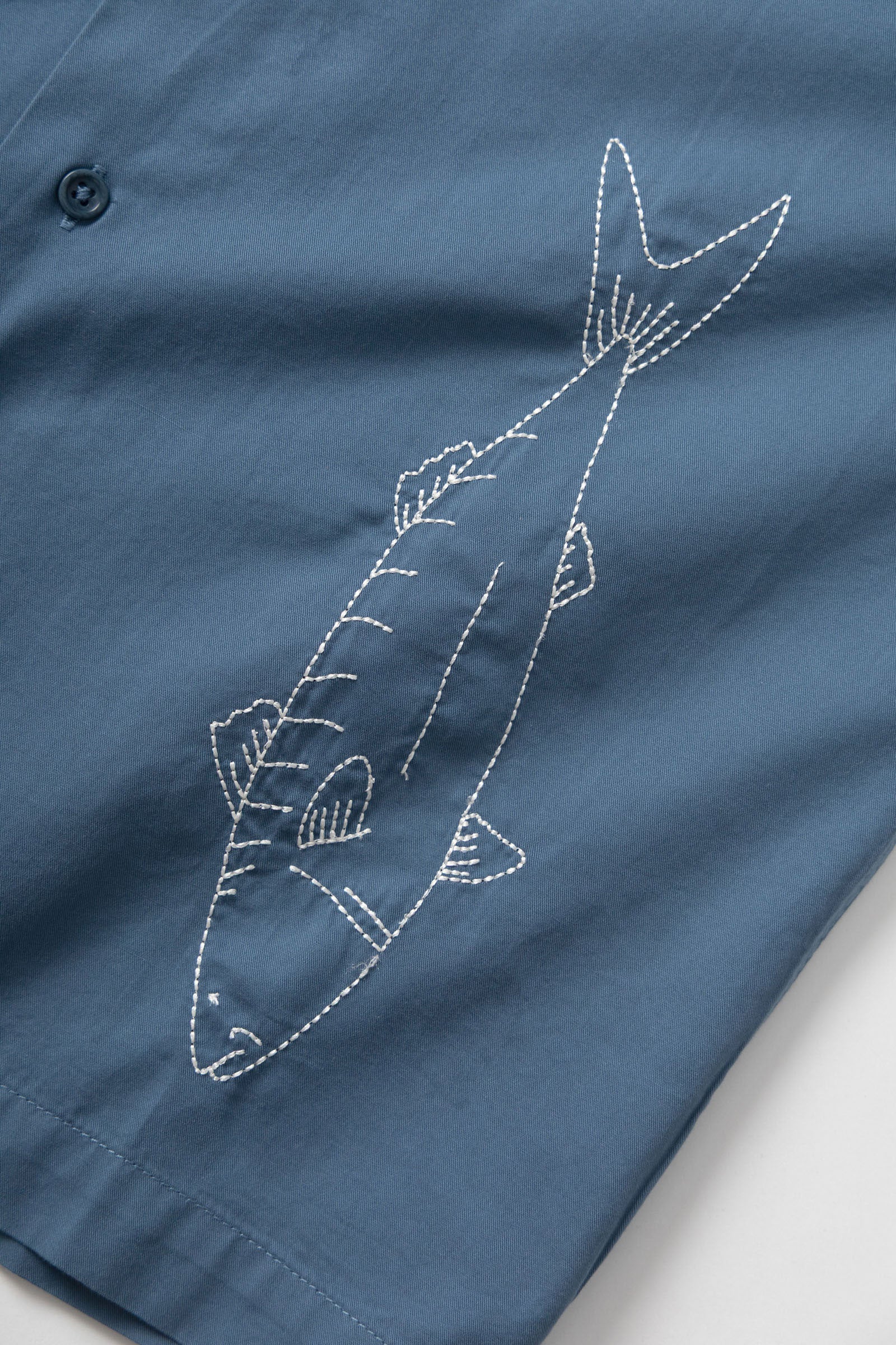 Mackerel Shirt - Slate - Image 2