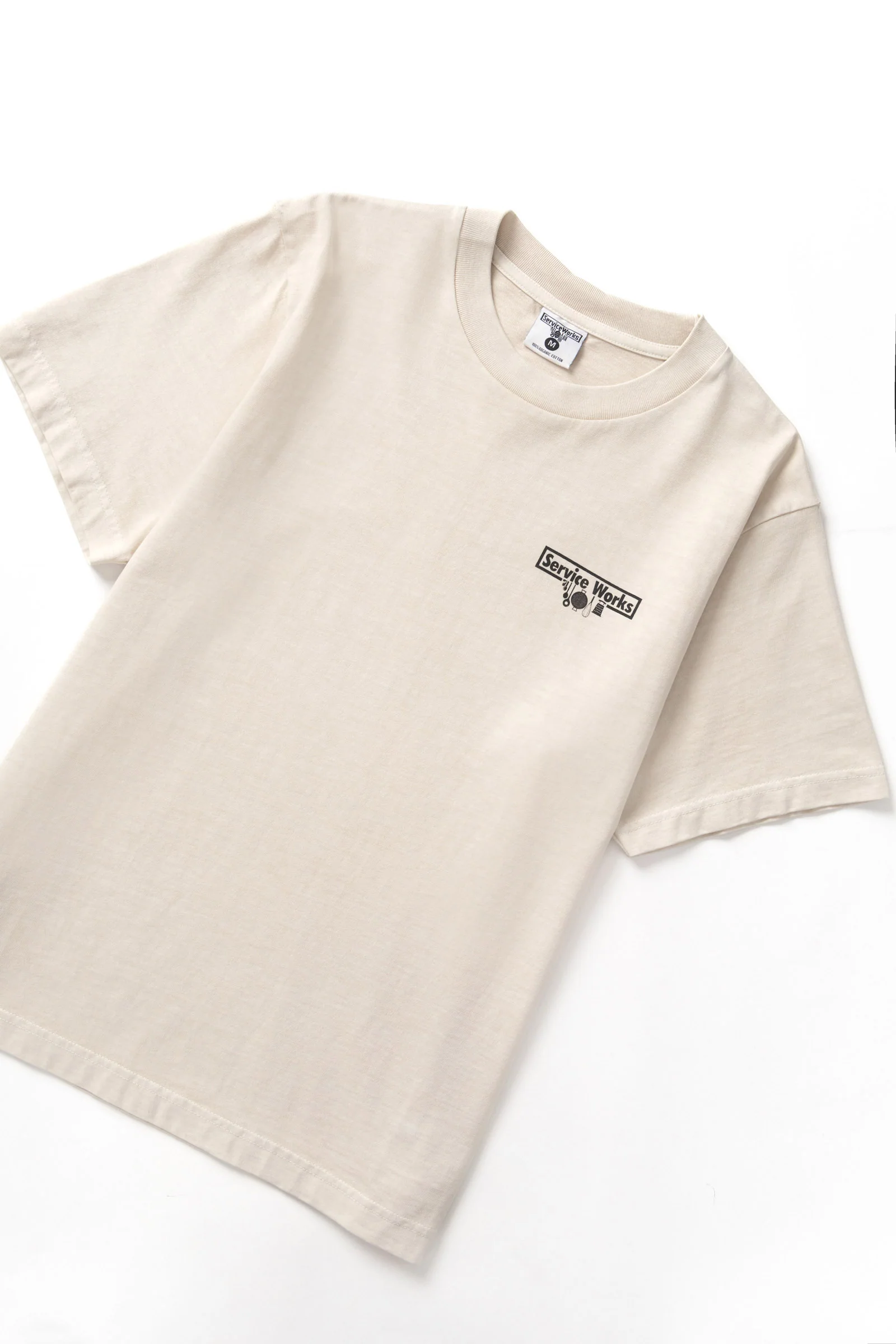 Pigment Dyed Trademark Tee - Natural - Image 3