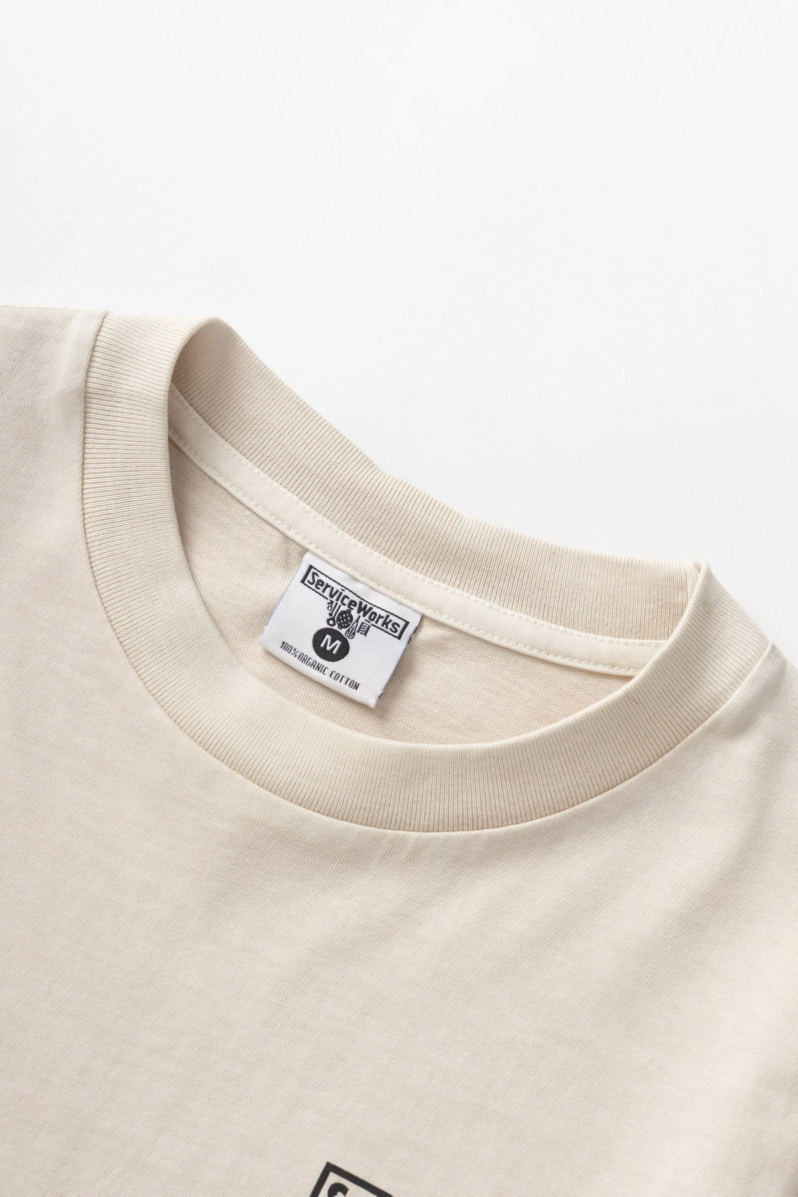 Pigment Dyed Trademark Tee - Natural - Image 4
