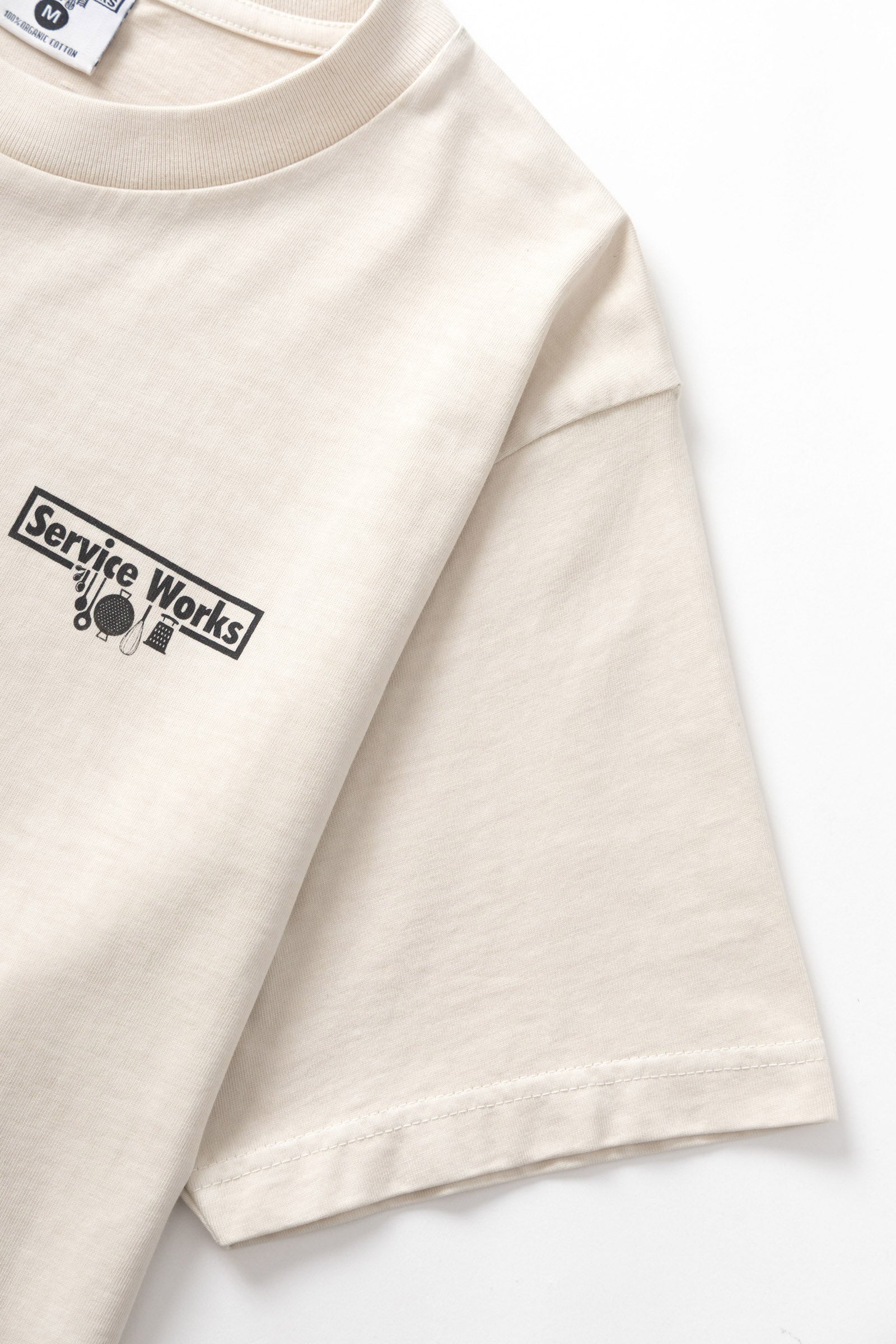 Pigment Dyed Trademark Tee - Natural - Image 5