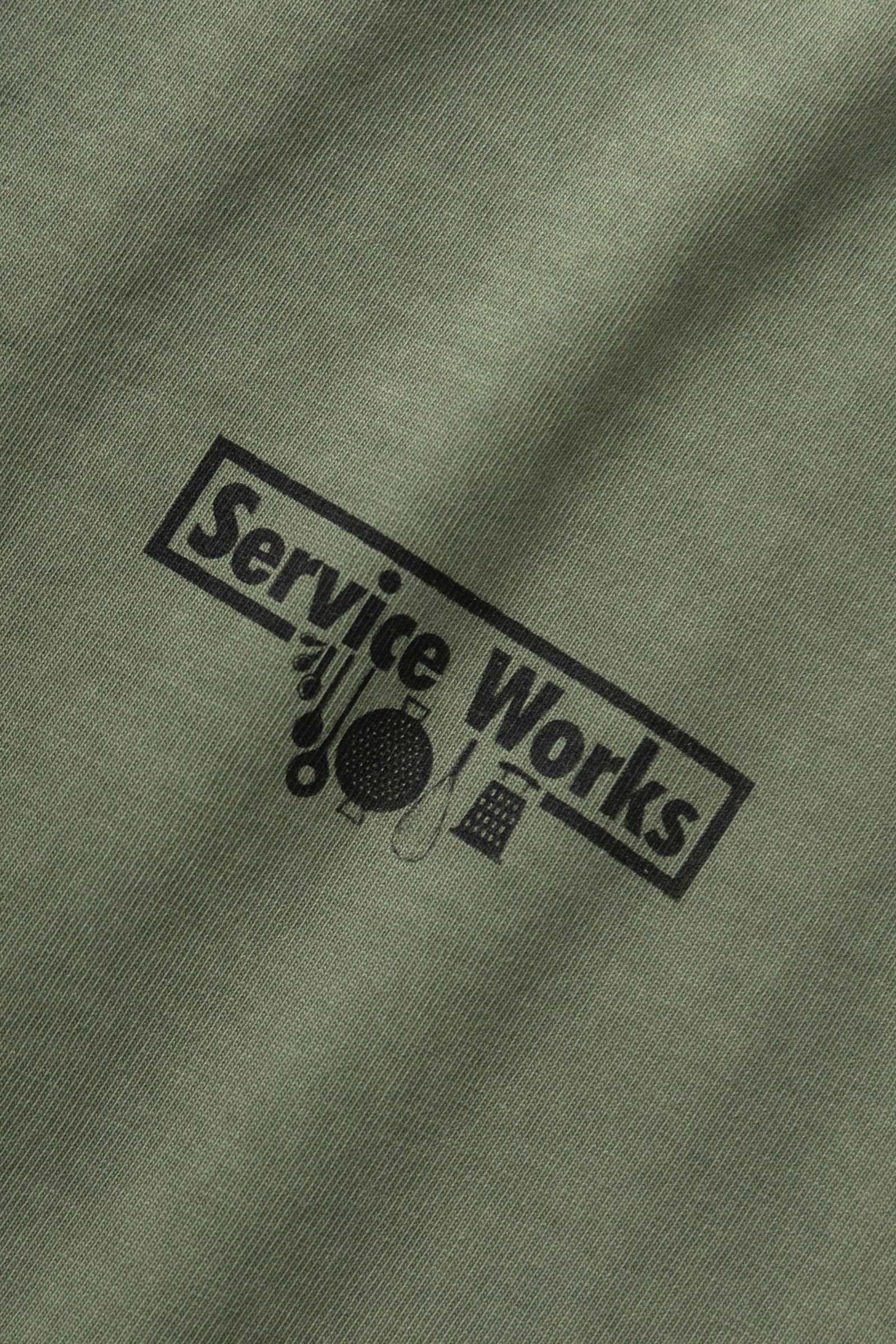 Pigment Dyed Trademark Tee - Olive - Image 4