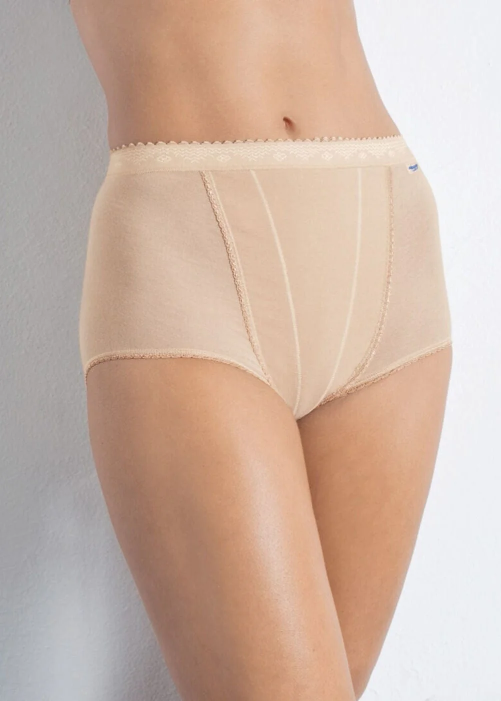 Womens Control Maxi Brief 2 Pack - Skin - Image 2