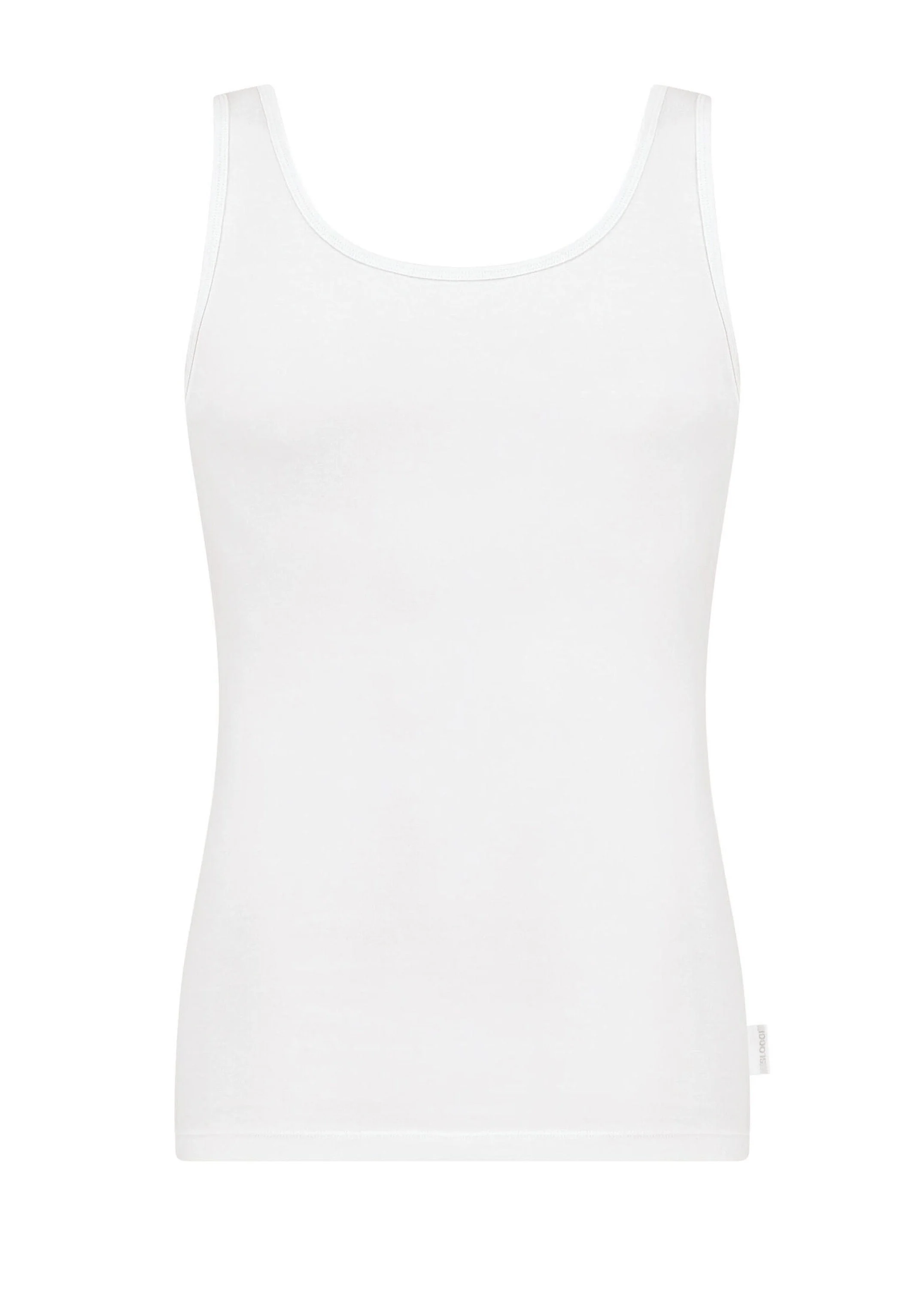 Mens 24/7 2 Pack Vest - White - Image 3