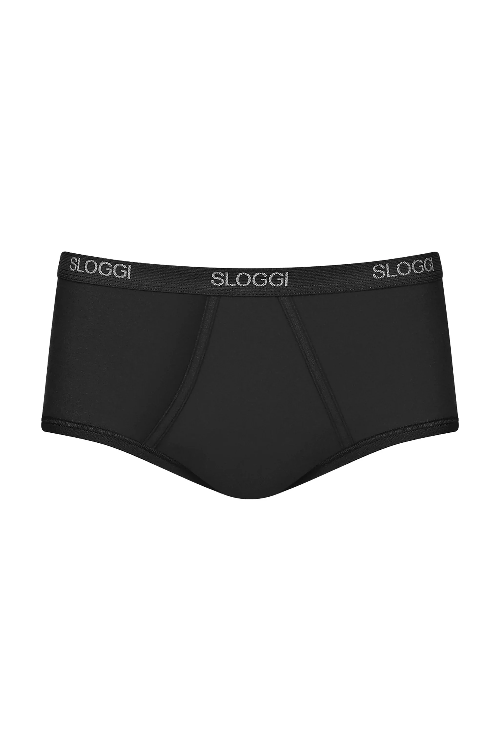 Mens Basic Maxi Briefs - 1 Pack - Black