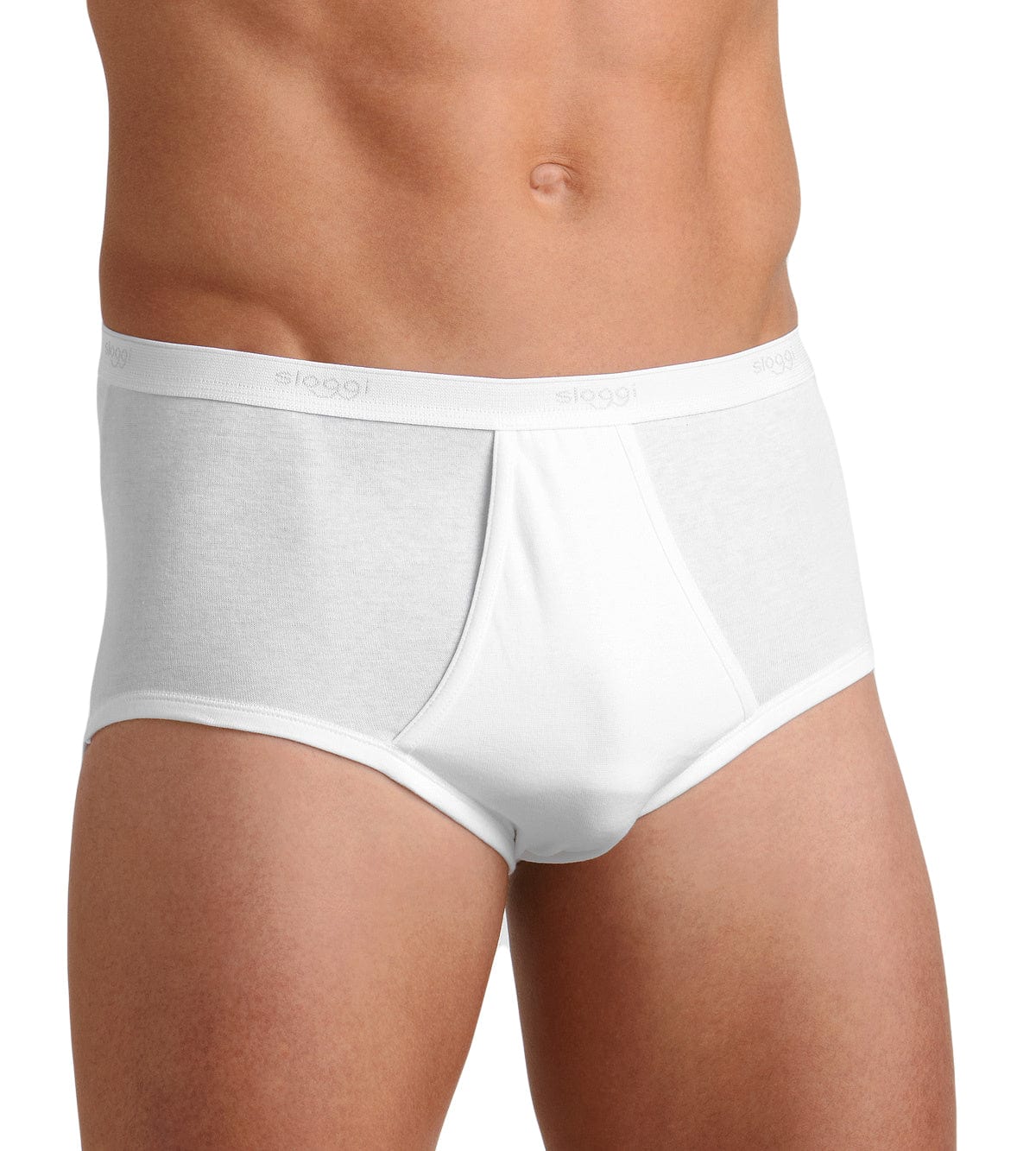 Mens Basic Maxi Briefs - 1 Pack - White