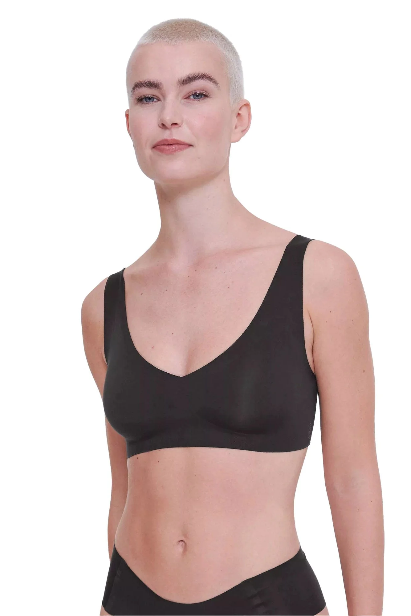 Sloggi Zero Feel 2.0 Bralette - Black - Image 2