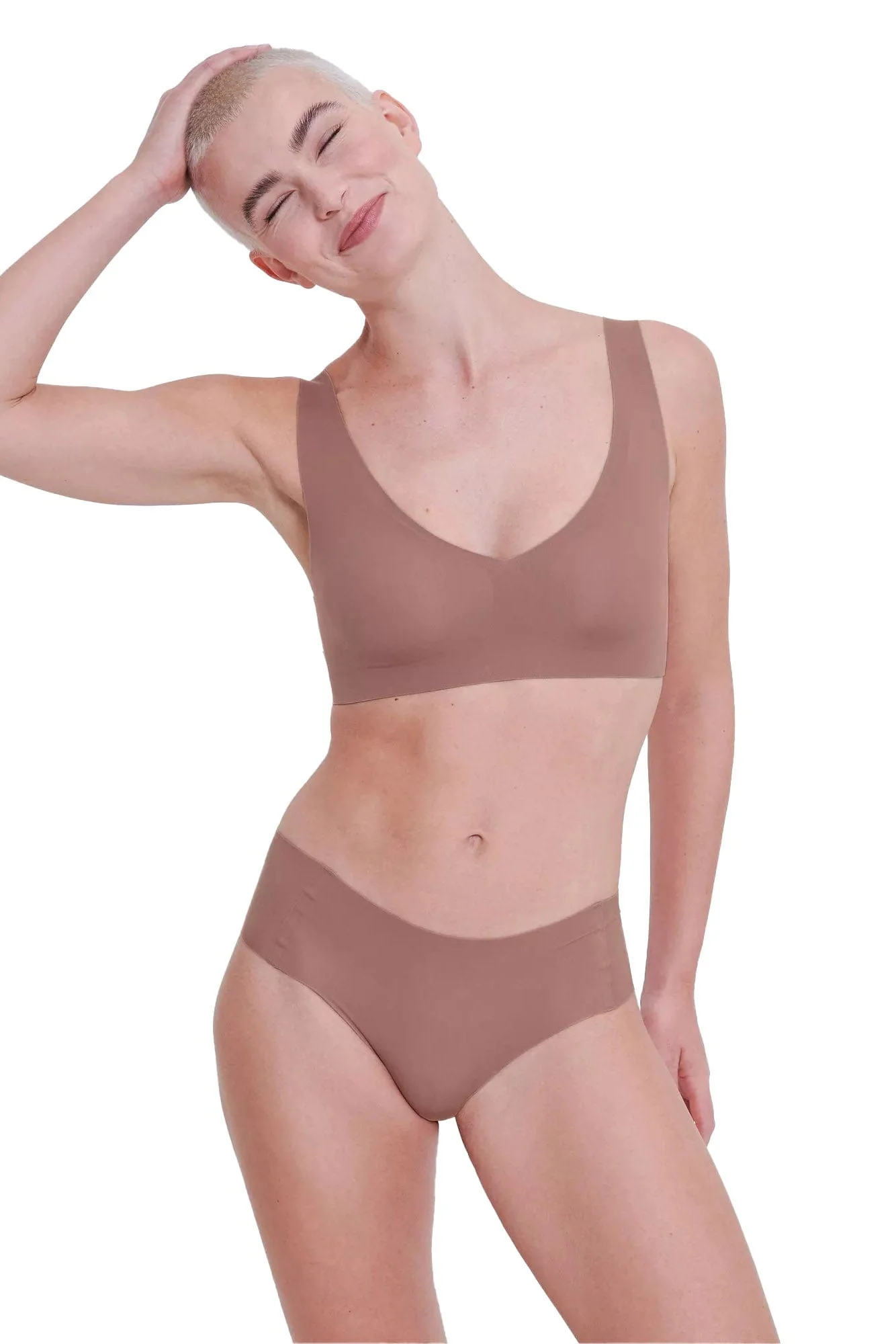 Sloggi Zero Feel 2.0 Bralette - Cacao - Image 4