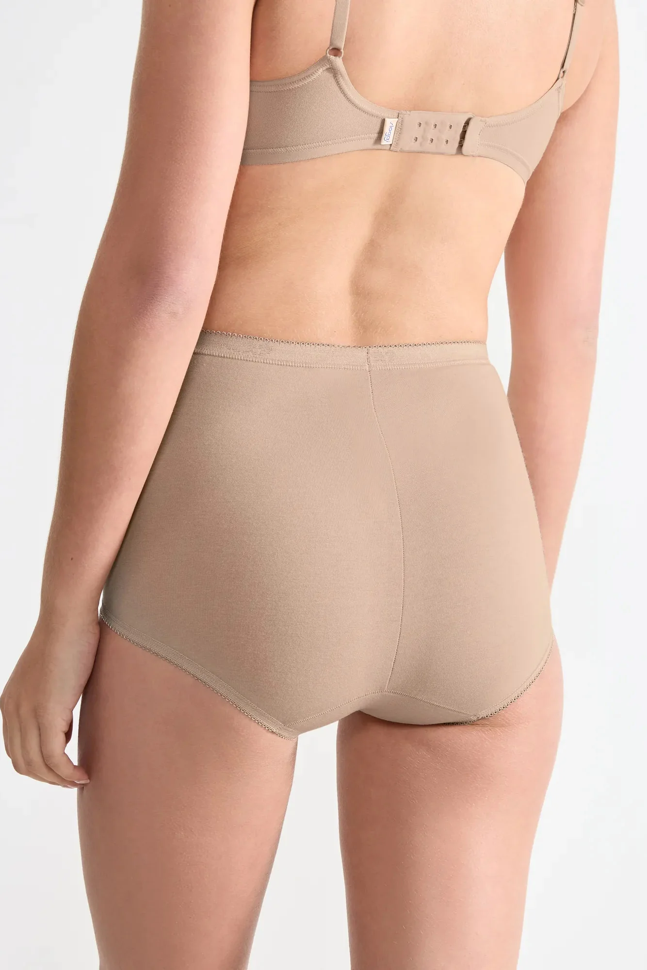 Womens Basic Maxi Brief 3 Pack - Skin - Image 3