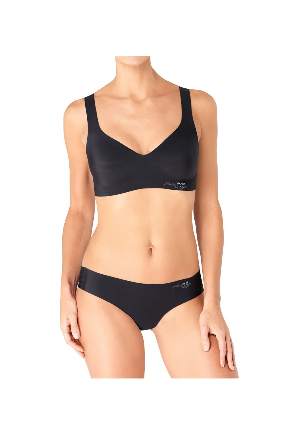 Womens Zero Feel Bralette - Black - Image 3