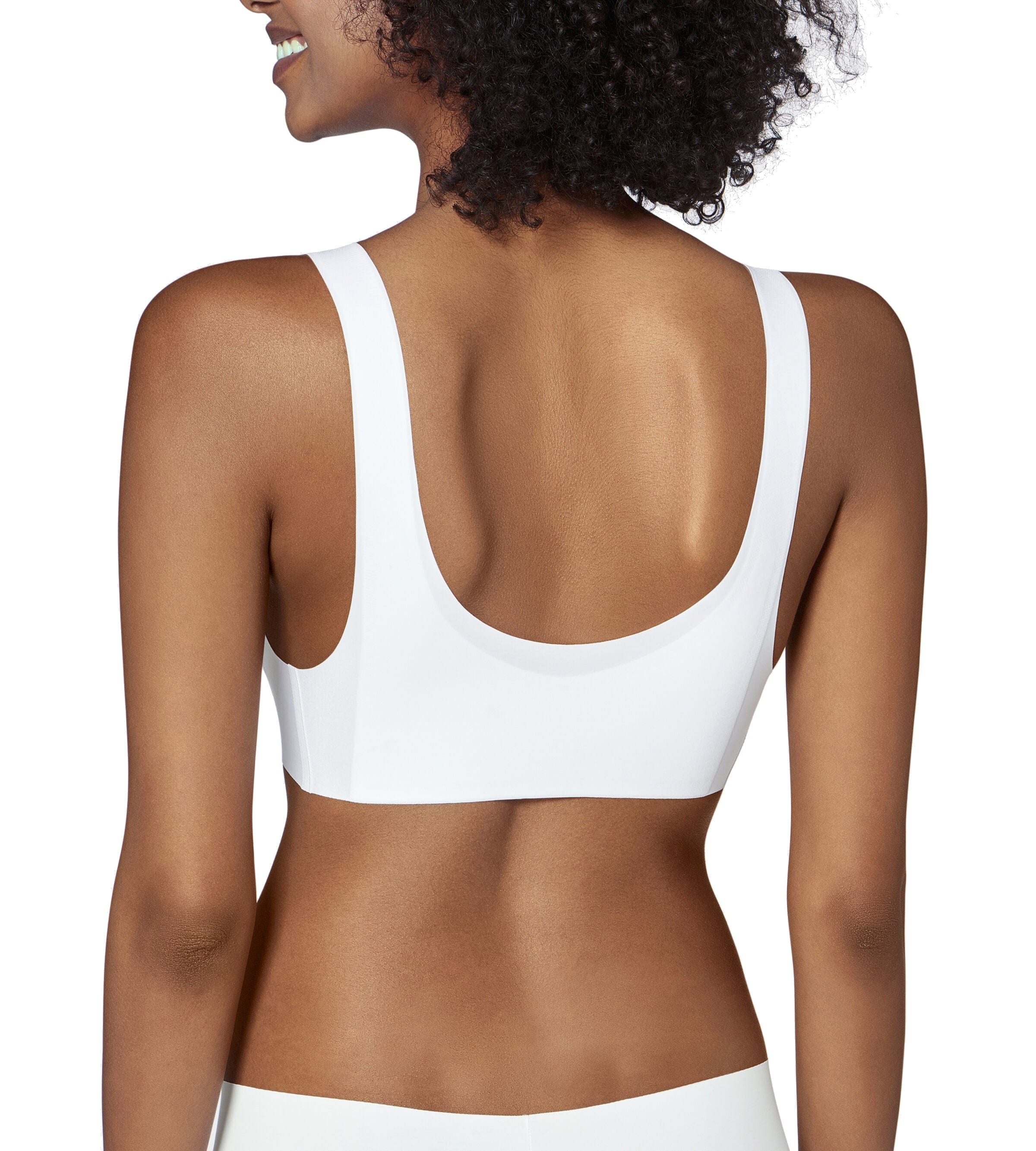Womens Zero Feel Bralette - White - Image 2