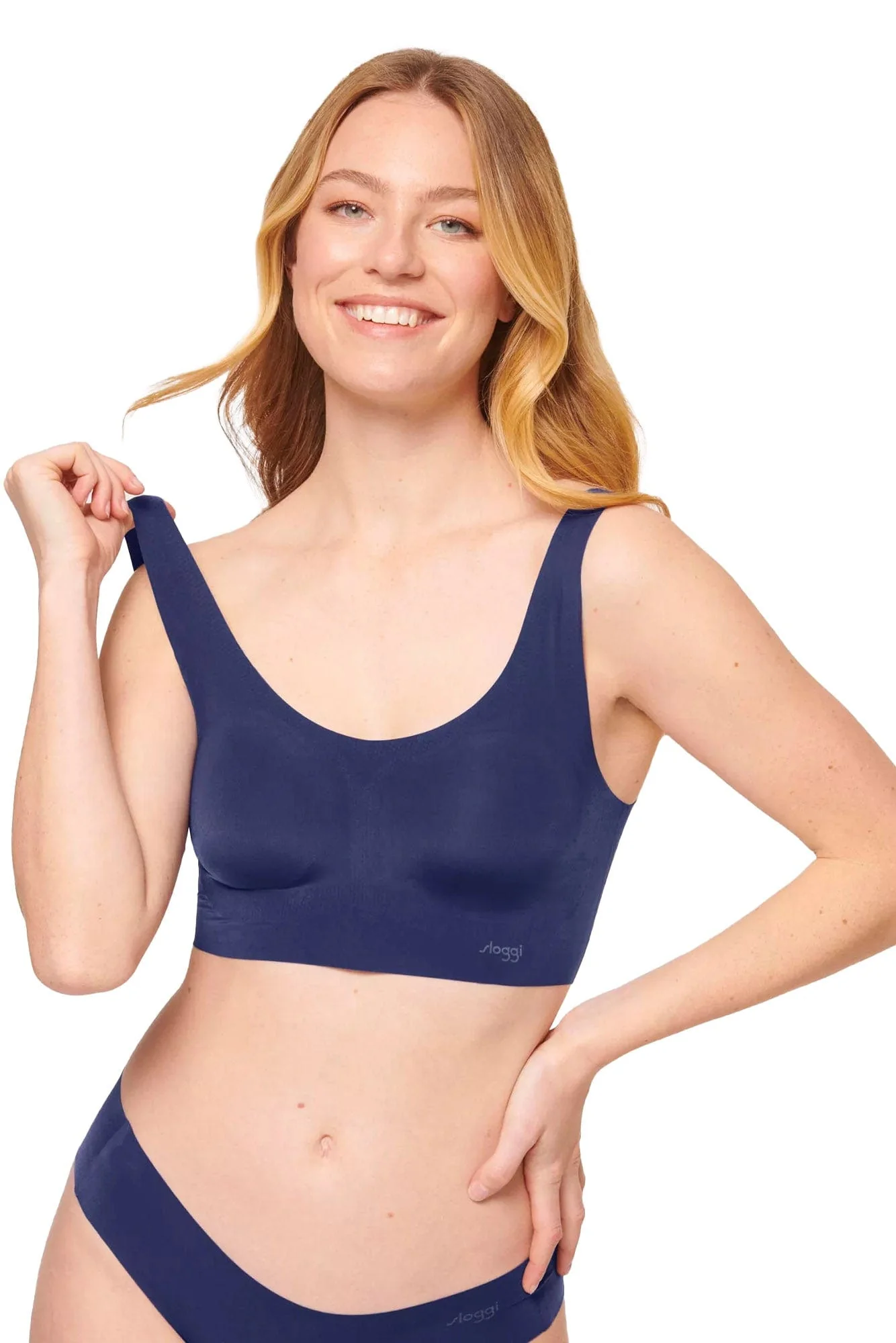 Womens Zero Feel Top - True Navy