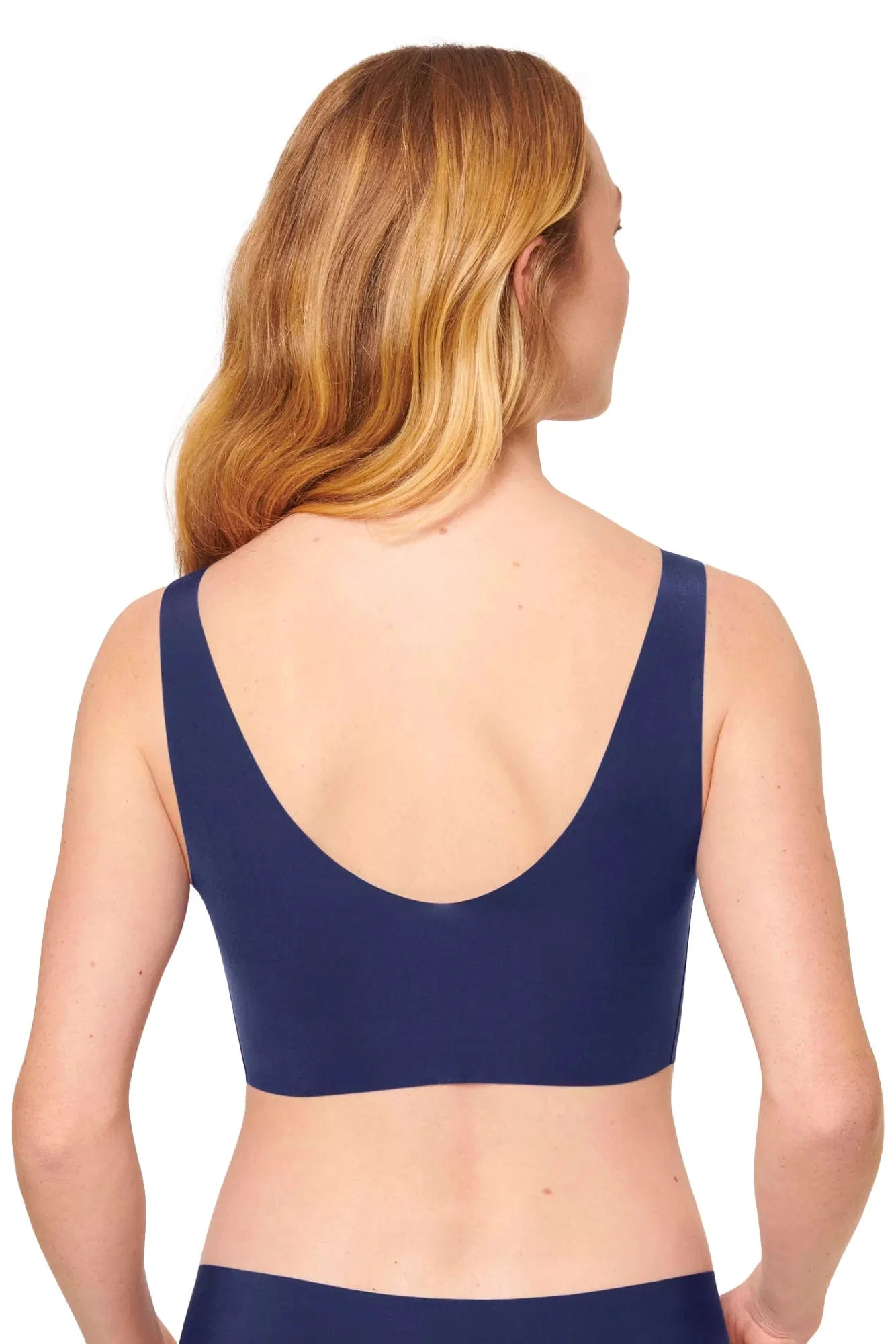 Womens Zero Feel Top - True Navy - Image 2