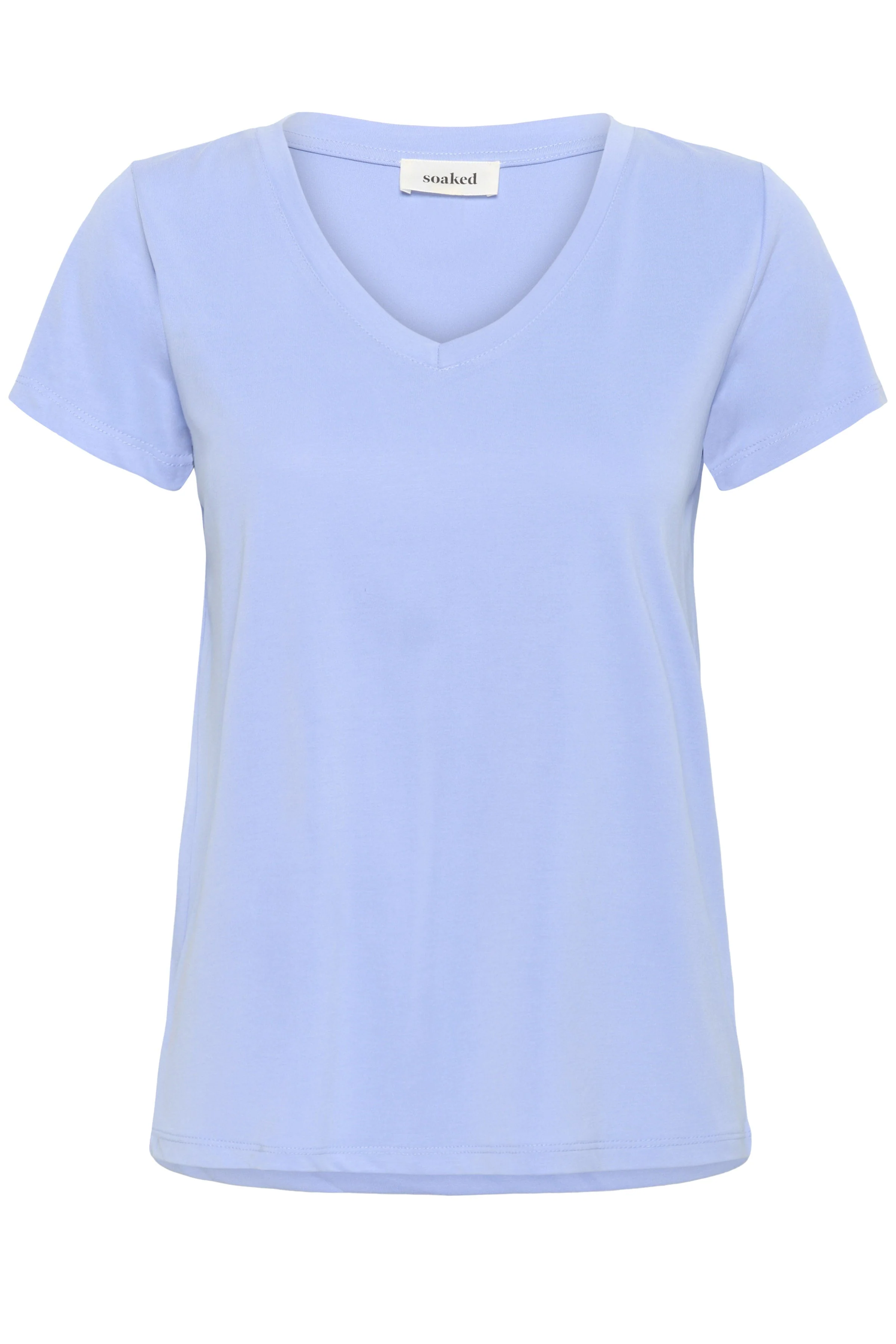 Columbine Modal Blend V-Neck T-Shirt - Hydrangea