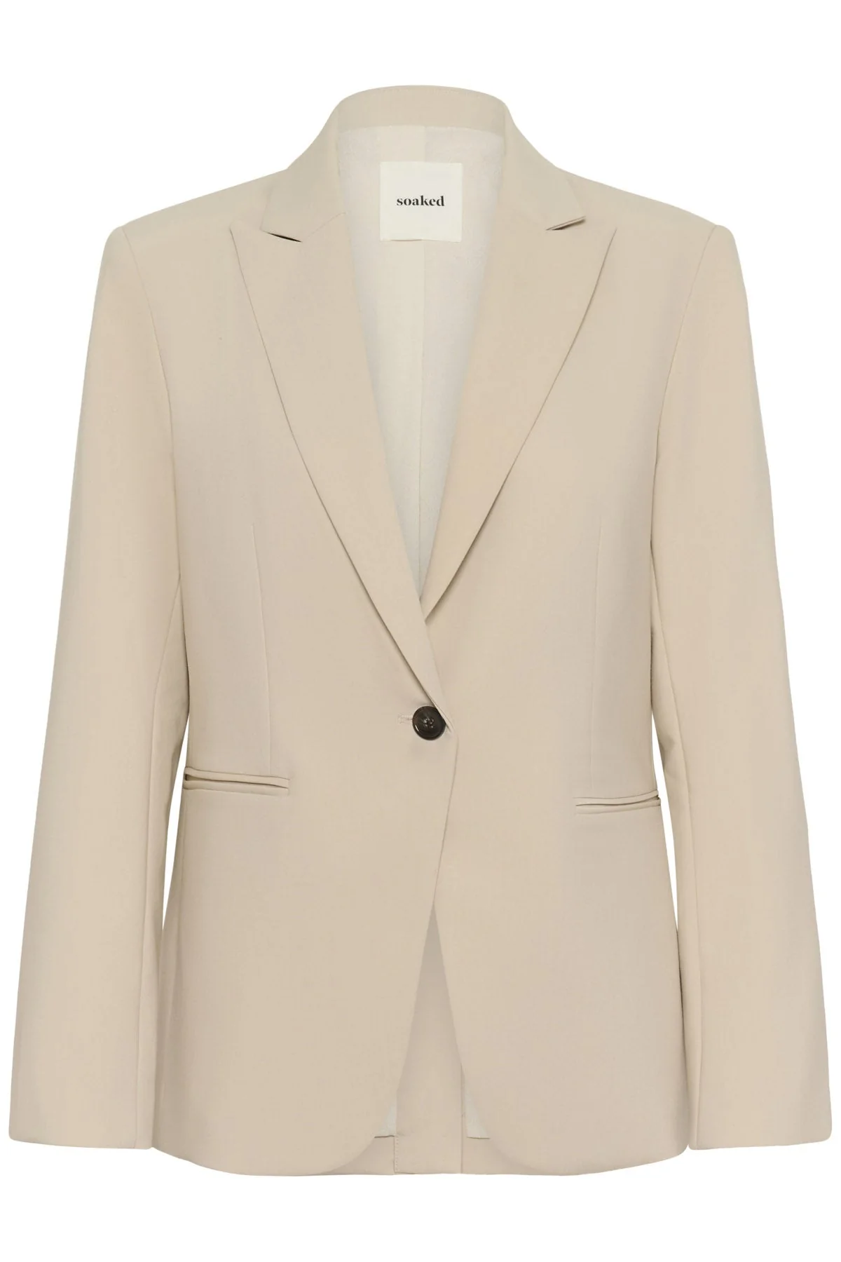 Corinne Short Blazer - Oatmeal
