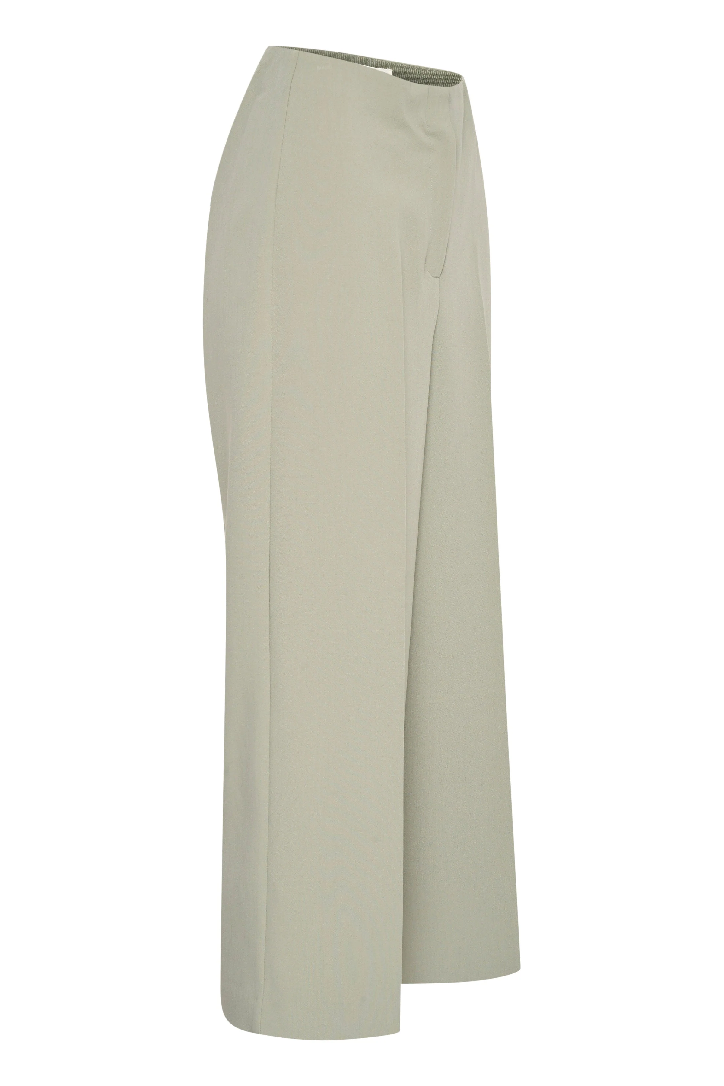 Corinne Wide Cropped Trousers - Shadow - Image 3