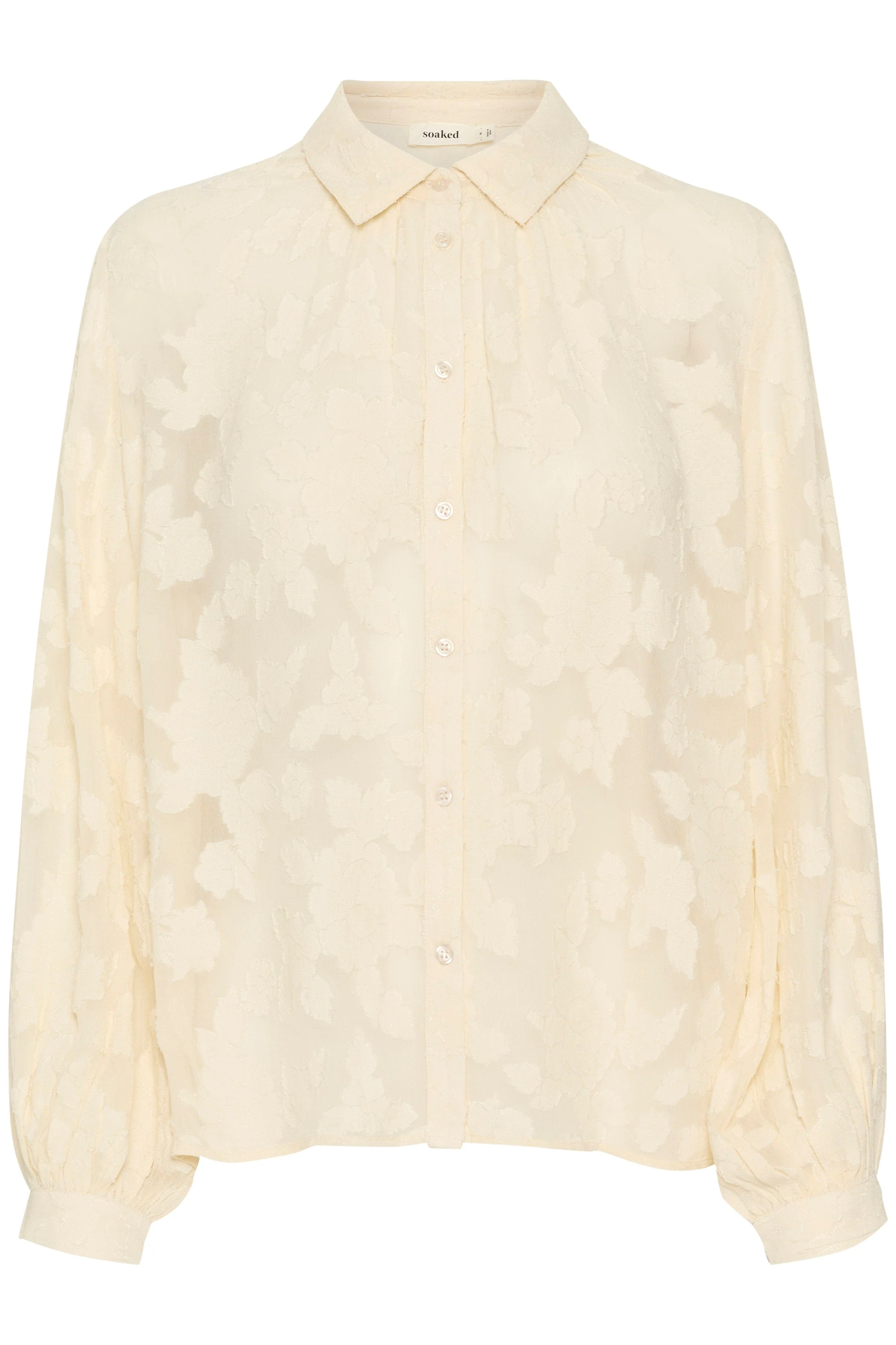 Felisia Jacquard Shirt - Sandshell
