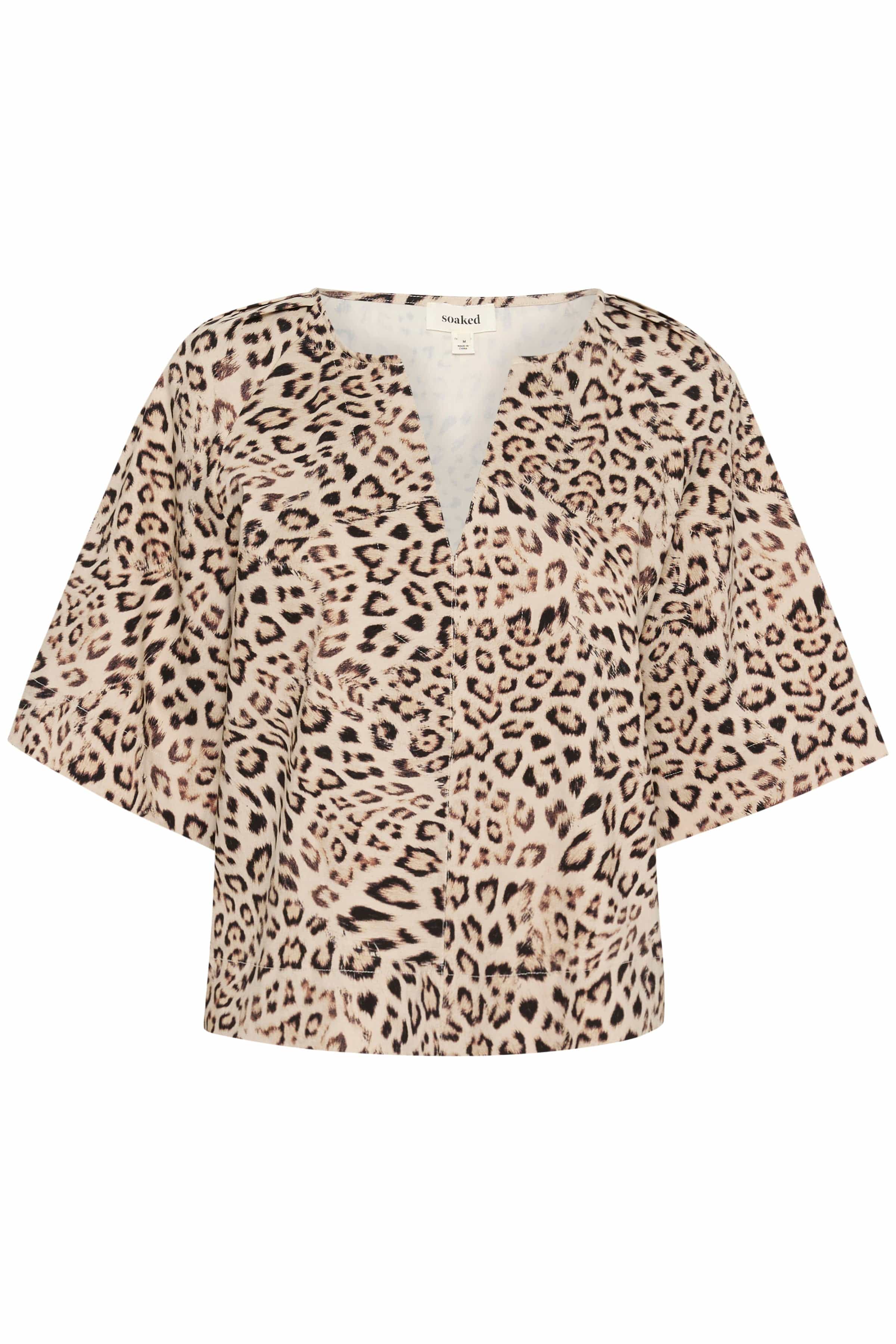 Jalina Blouse - Leopard Print