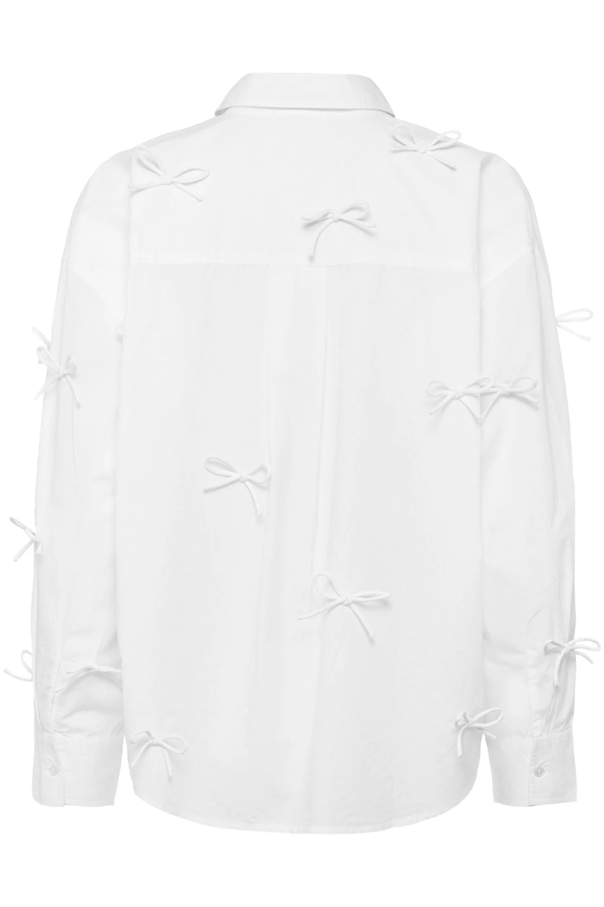 Joa Bow Embellished Shirt - Broken White - Image 7