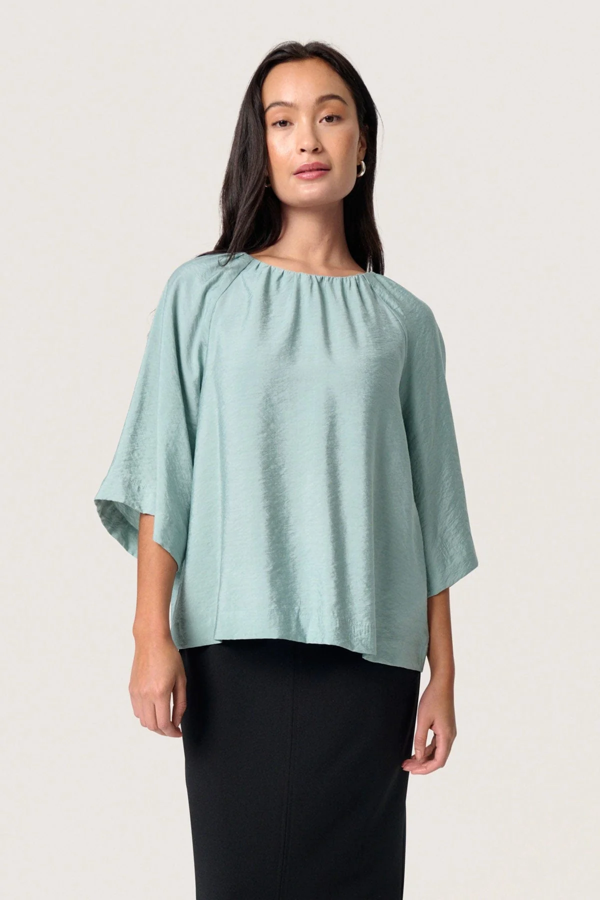 Leodora Top - Silver Blue - Image 2