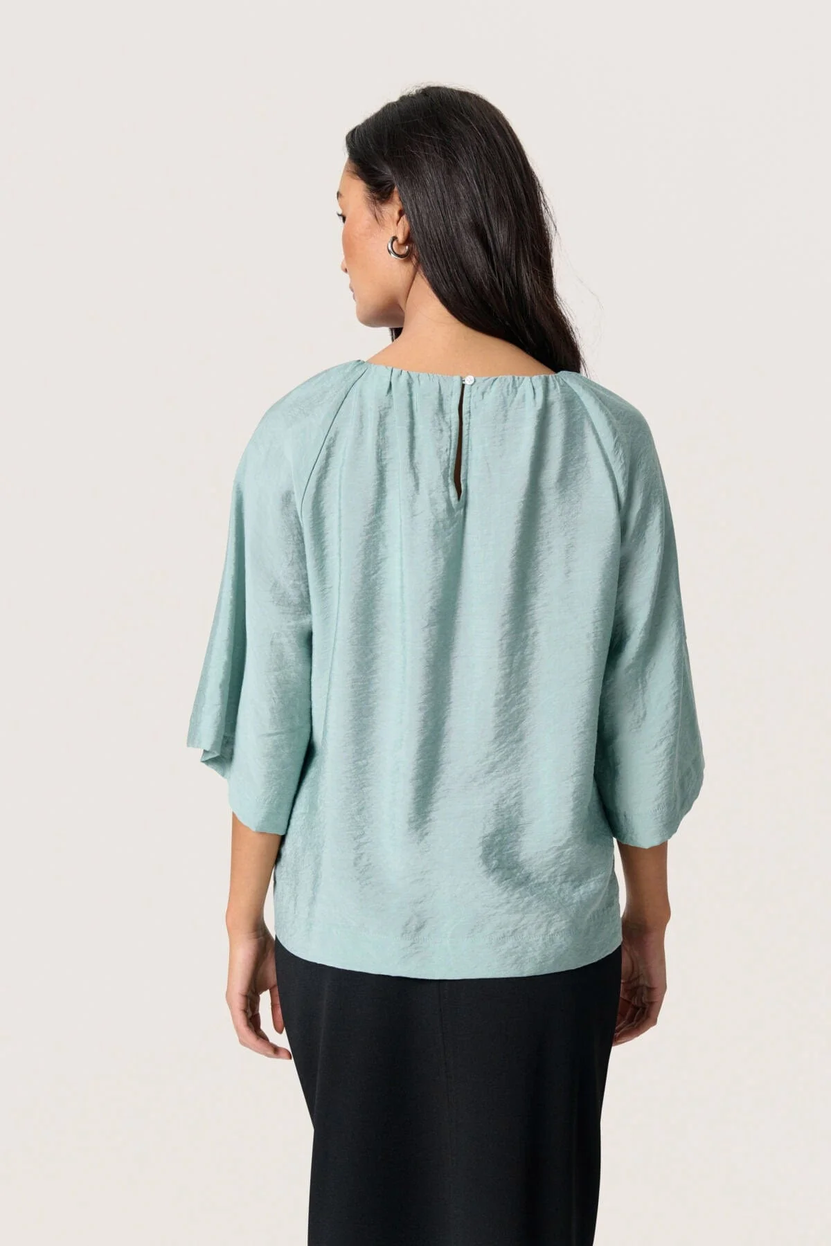 Leodora Top - Silver Blue - Image 3