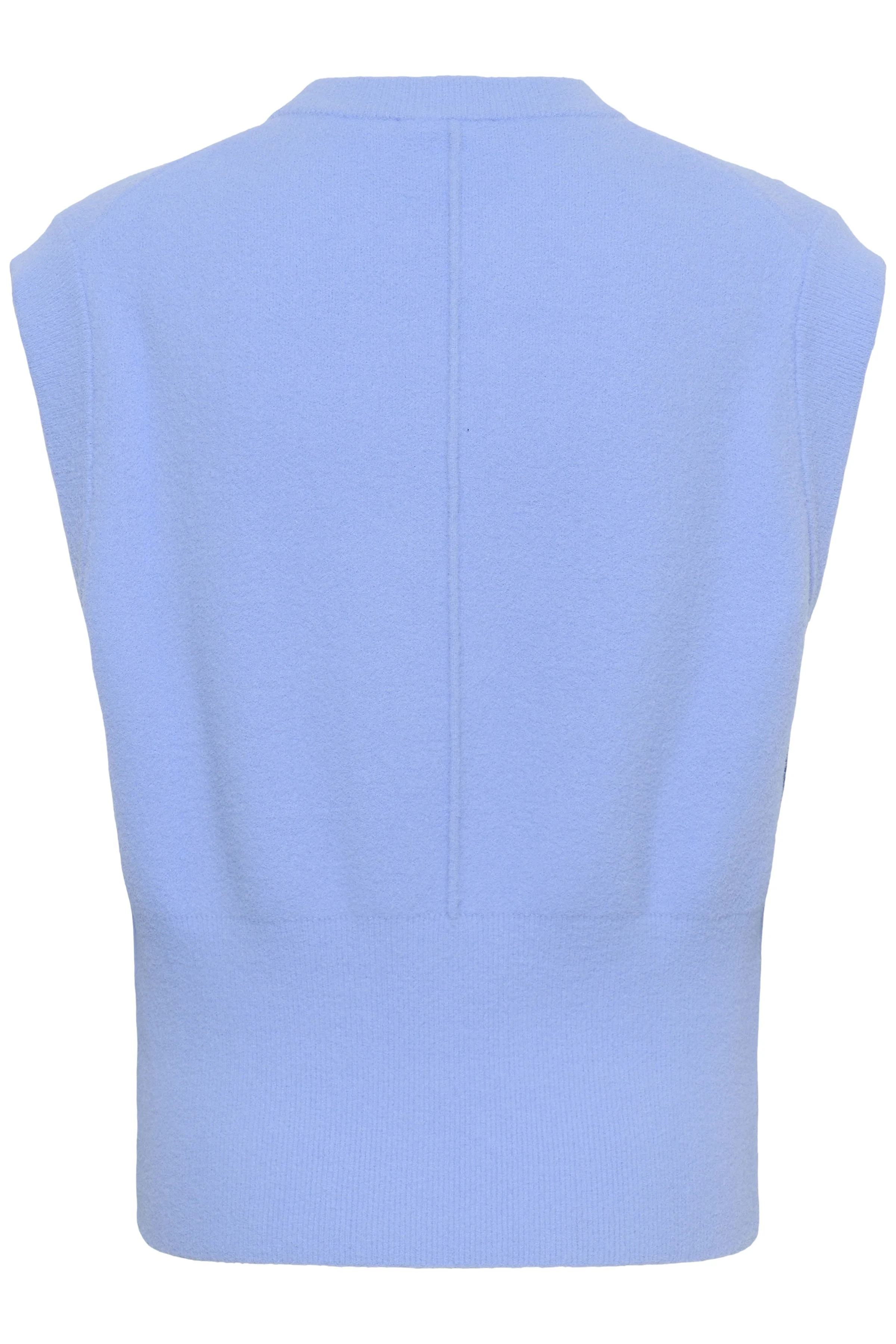 Nerea Knitted Sleeveless Jumper - Hydrangea - Image 6