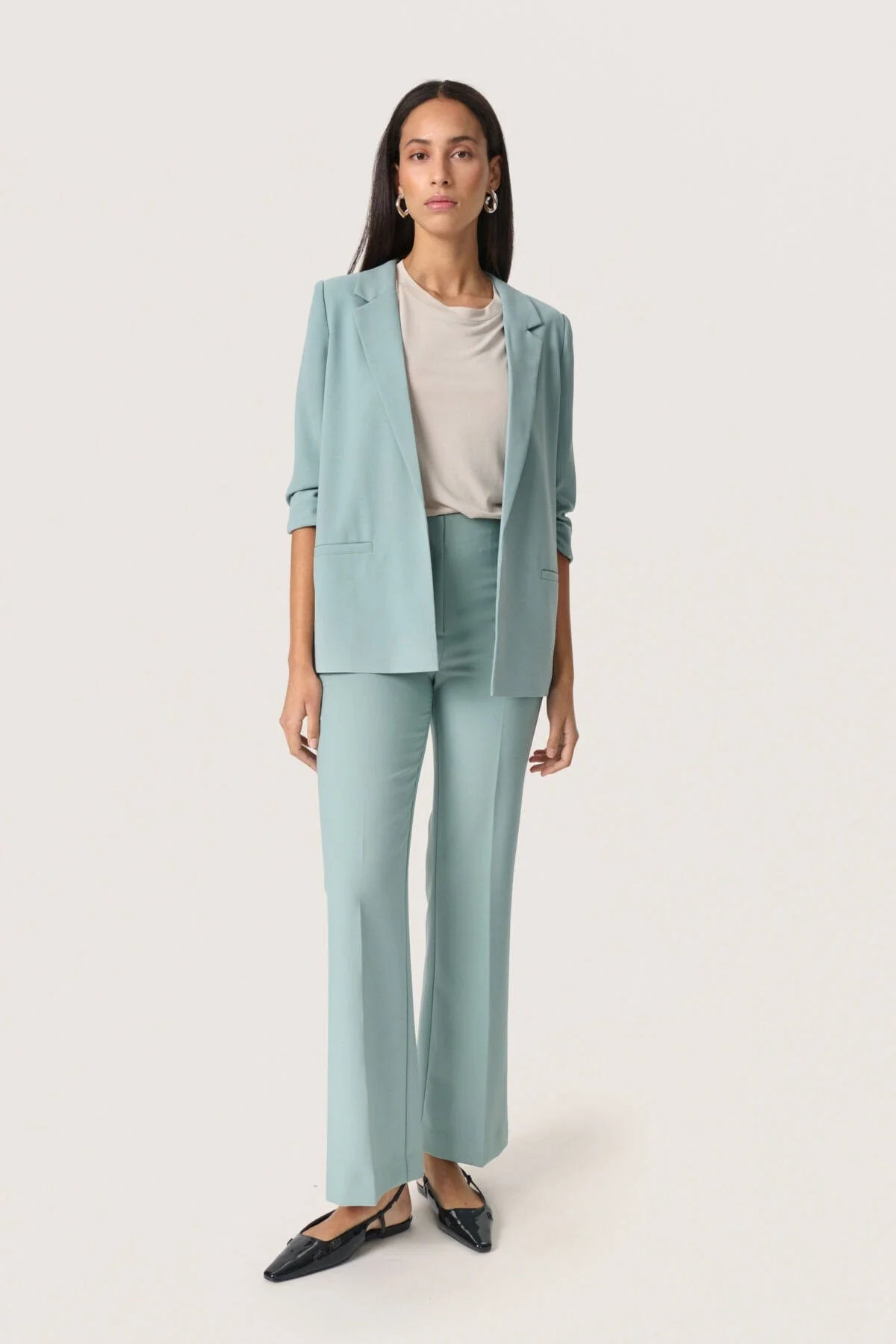 Shirley Blazer - Silver Blue - Image 4