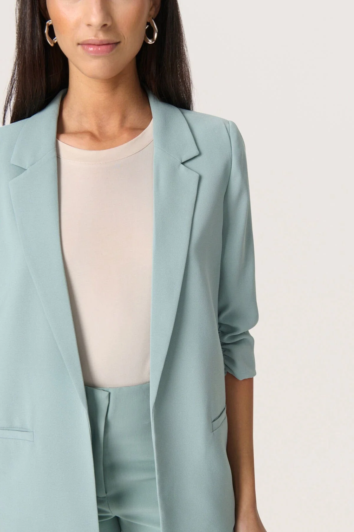 Shirley Blazer - Silver Blue - Image 5
